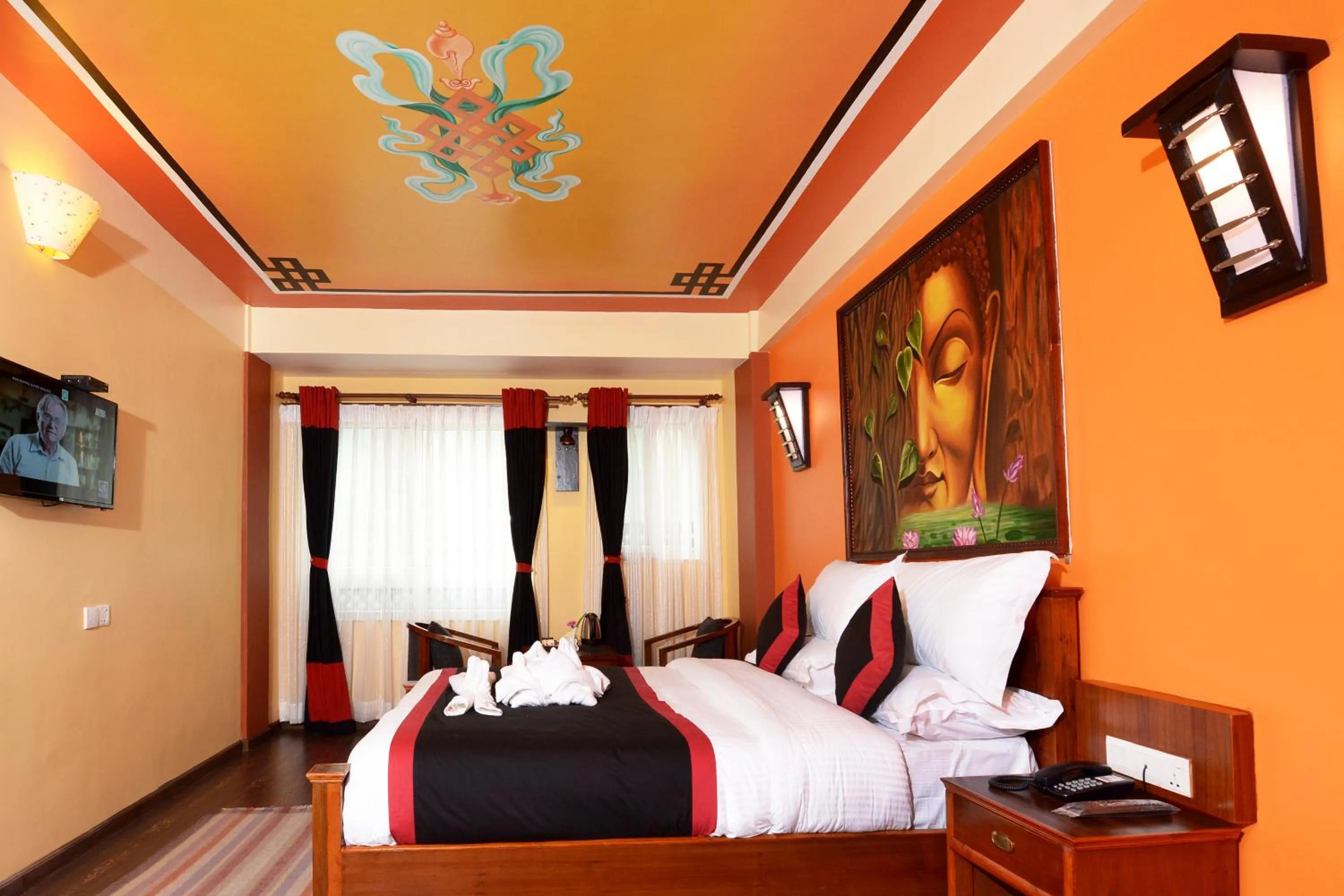 Photo of the whole room, Bed in Karma Boutique Hotel