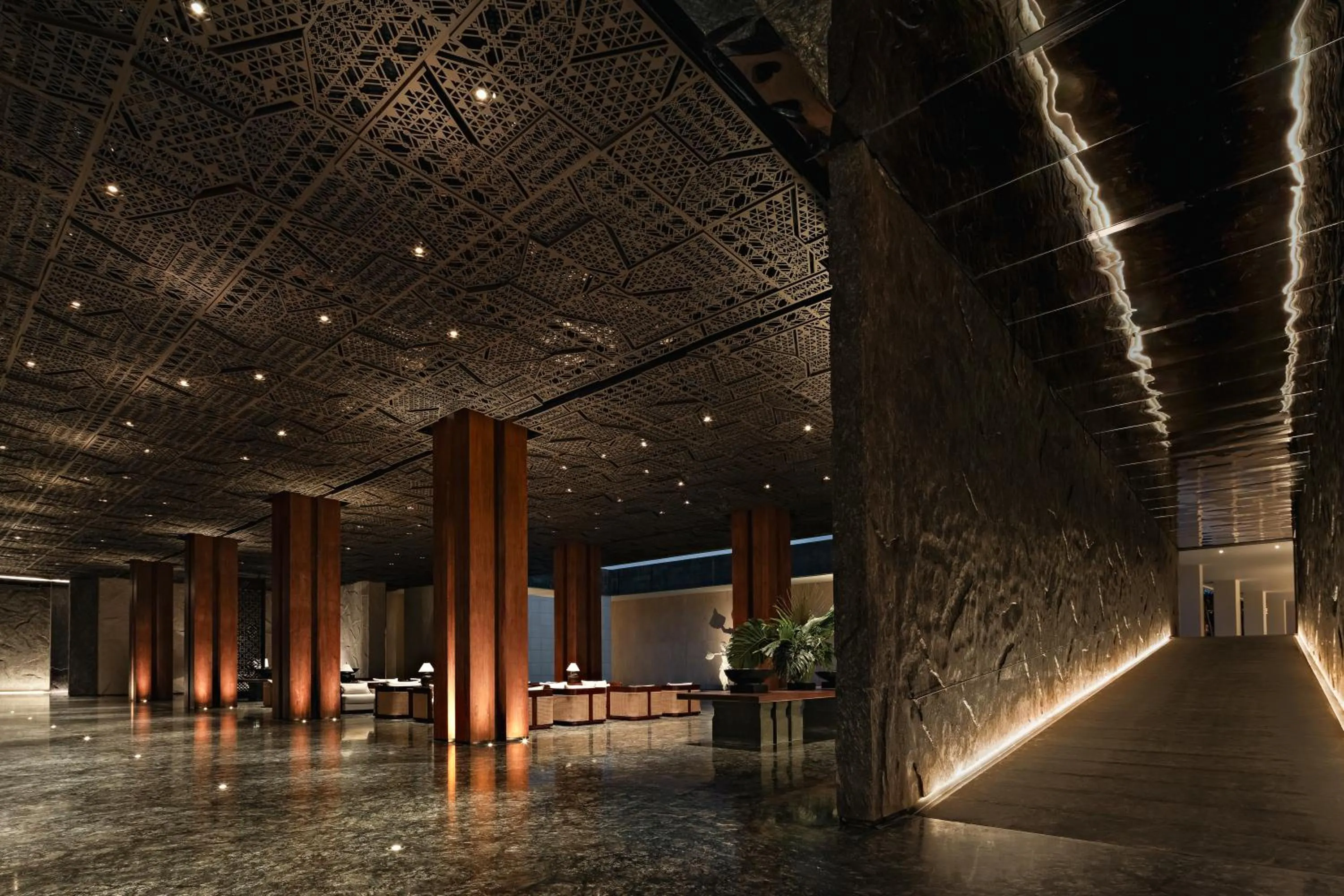 Lobby or reception in Bali Beach Hotel