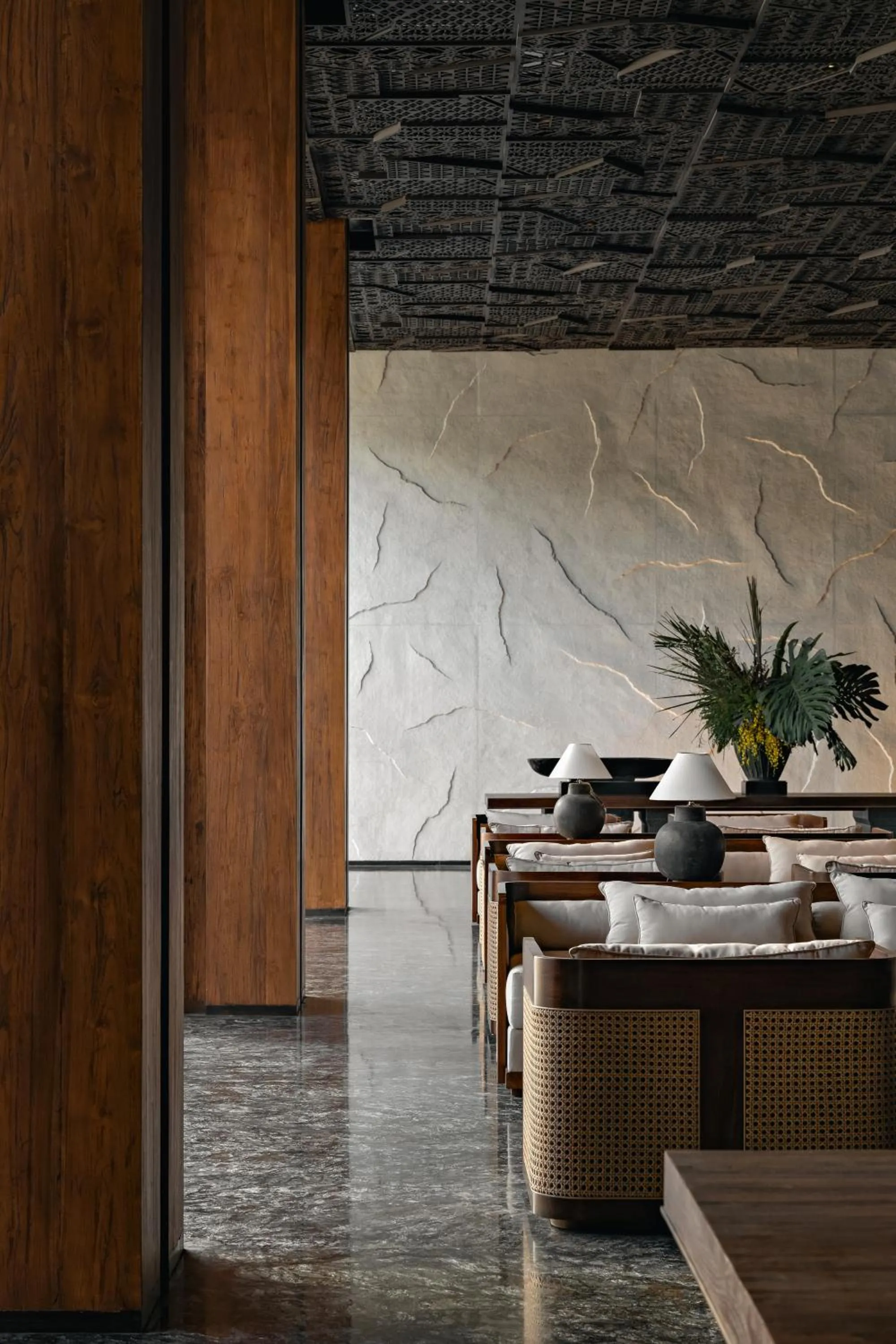 Lobby or reception in Bali Beach Hotel