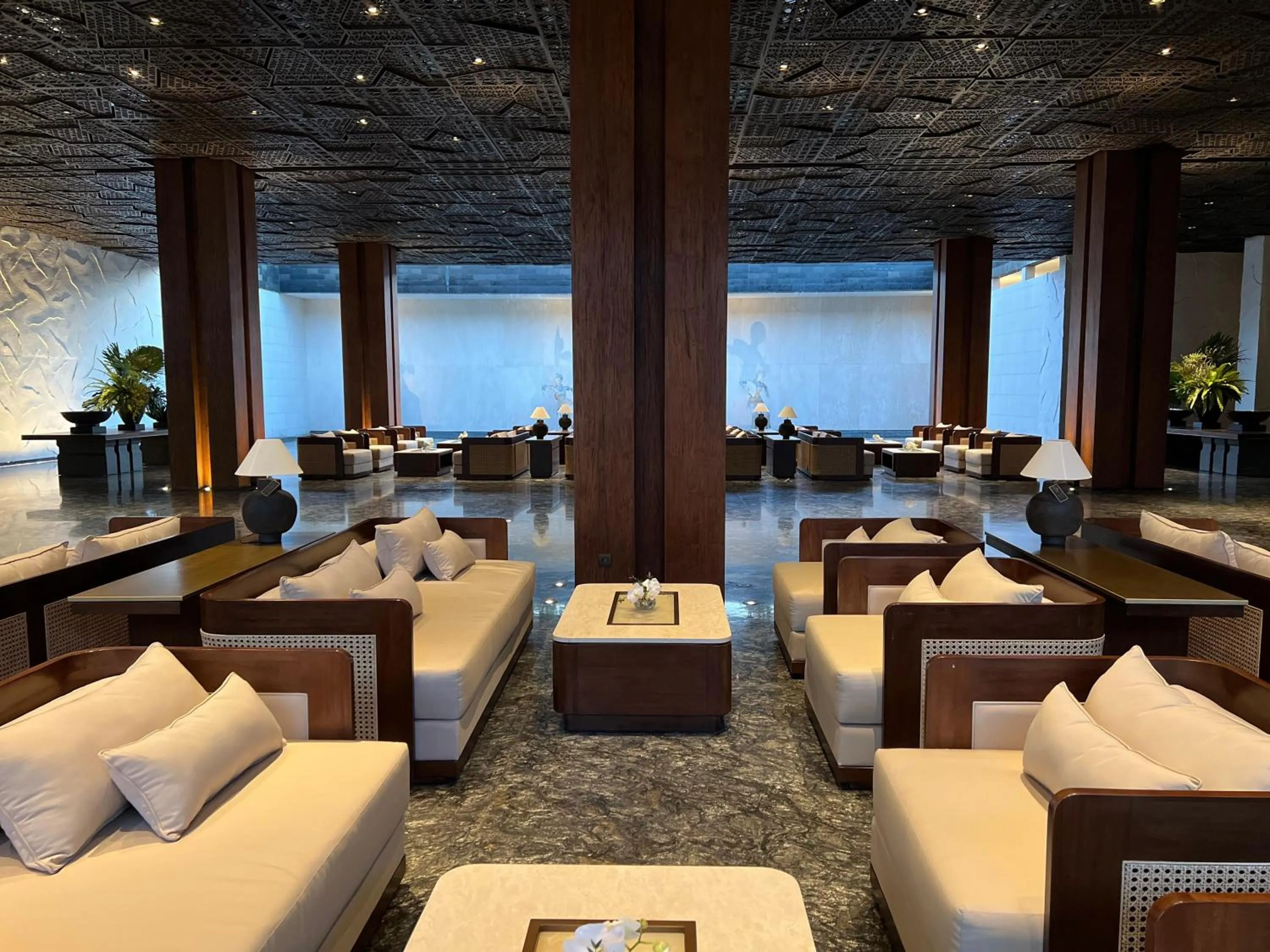 Lobby or reception in Bali Beach Hotel