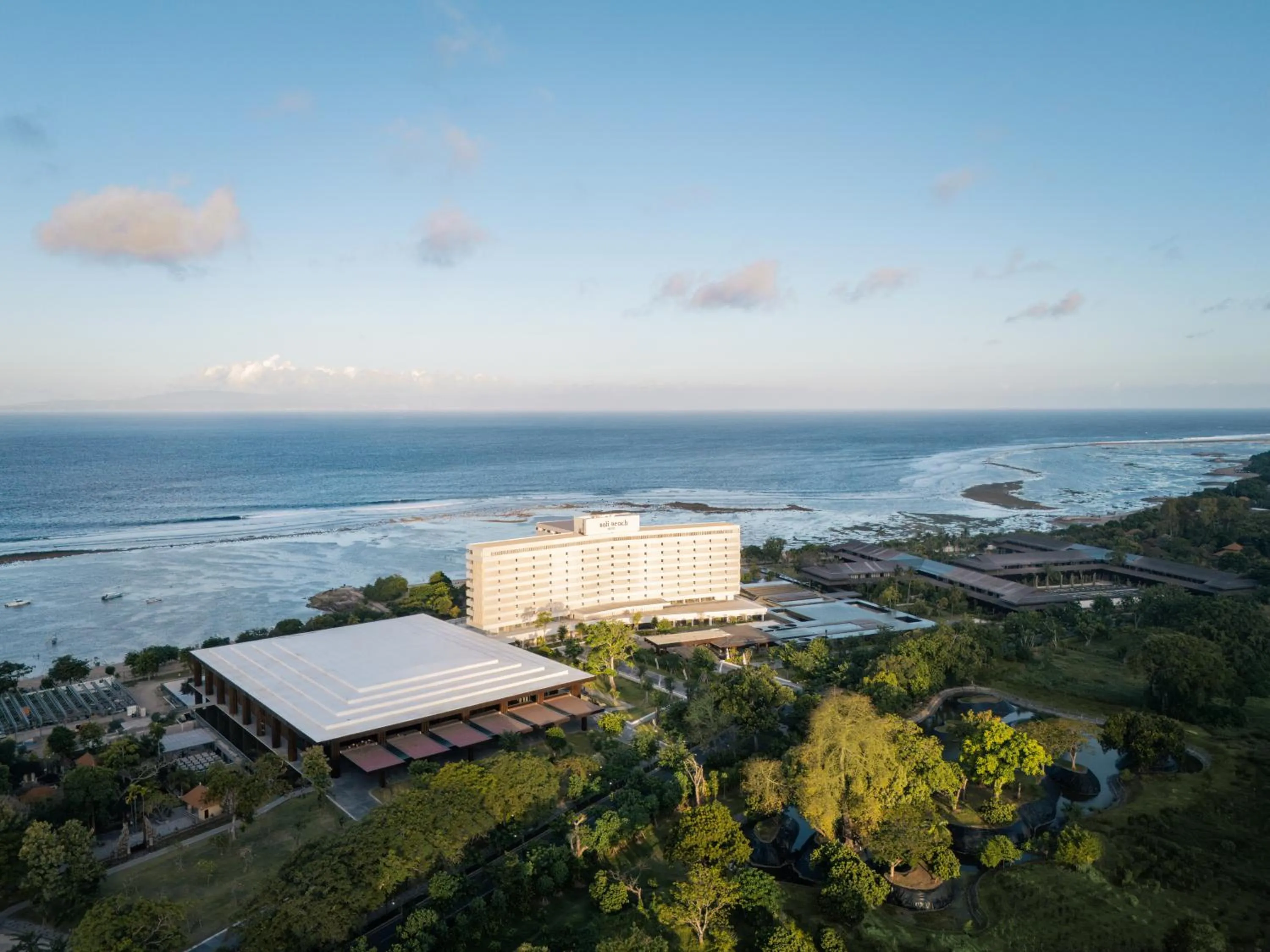 Property building in Bali Beach Hotel