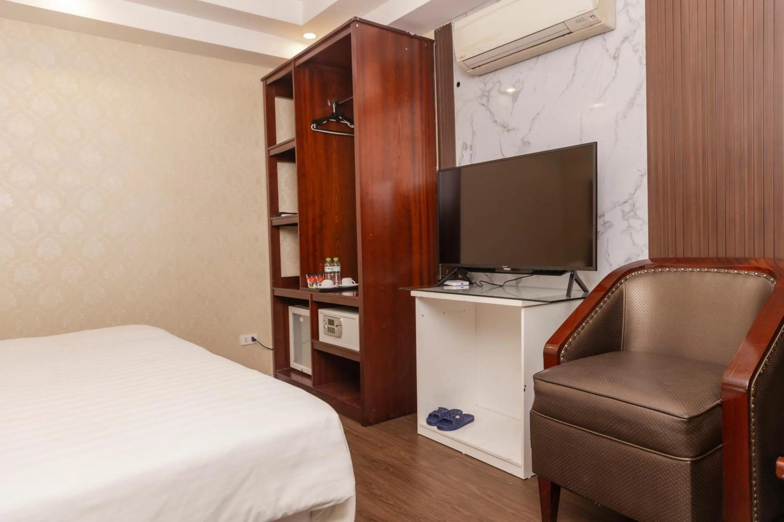 Bedroom, Bed in Lavender Boutique House