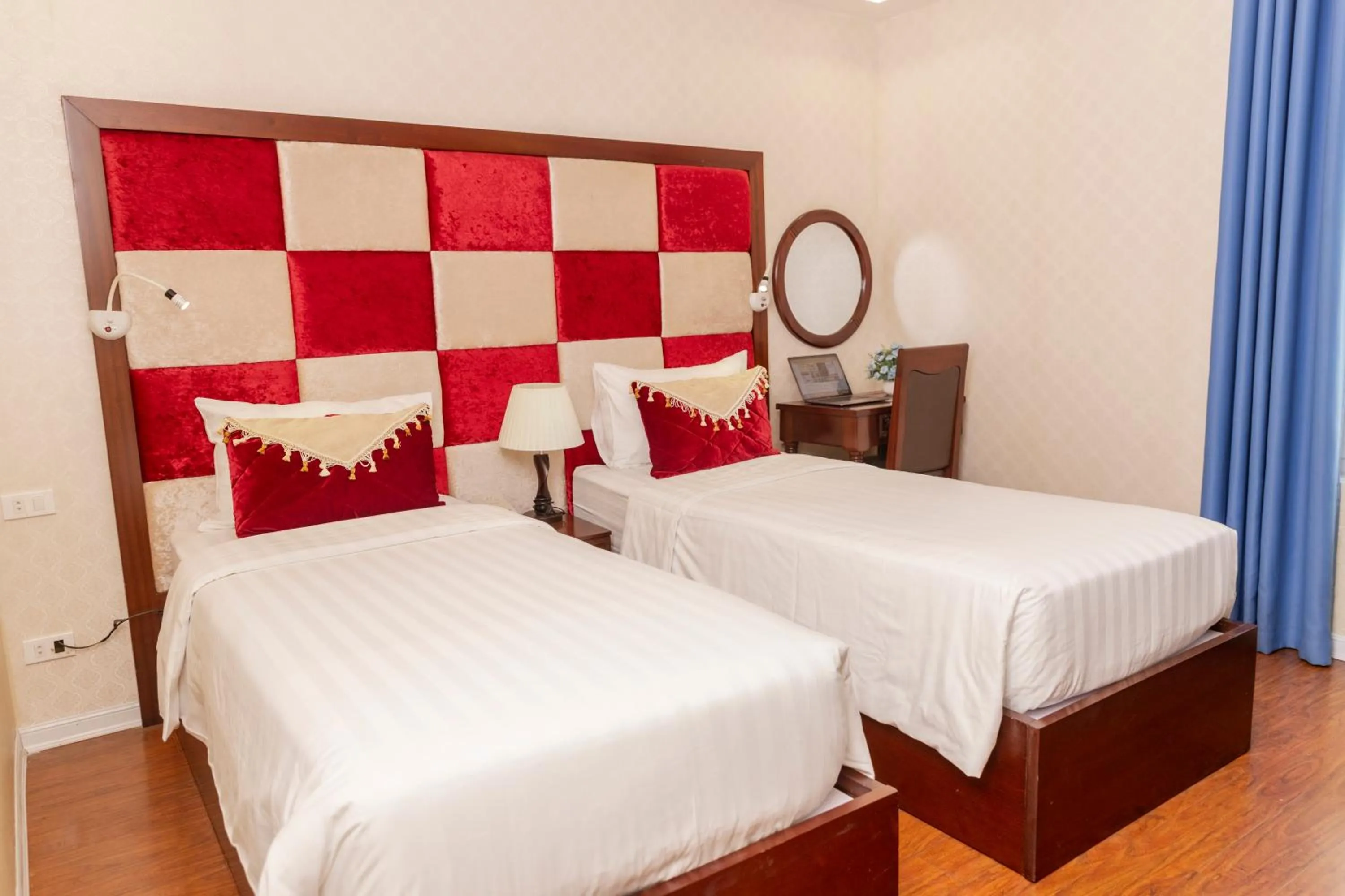 Bed in Lavender Boutique House