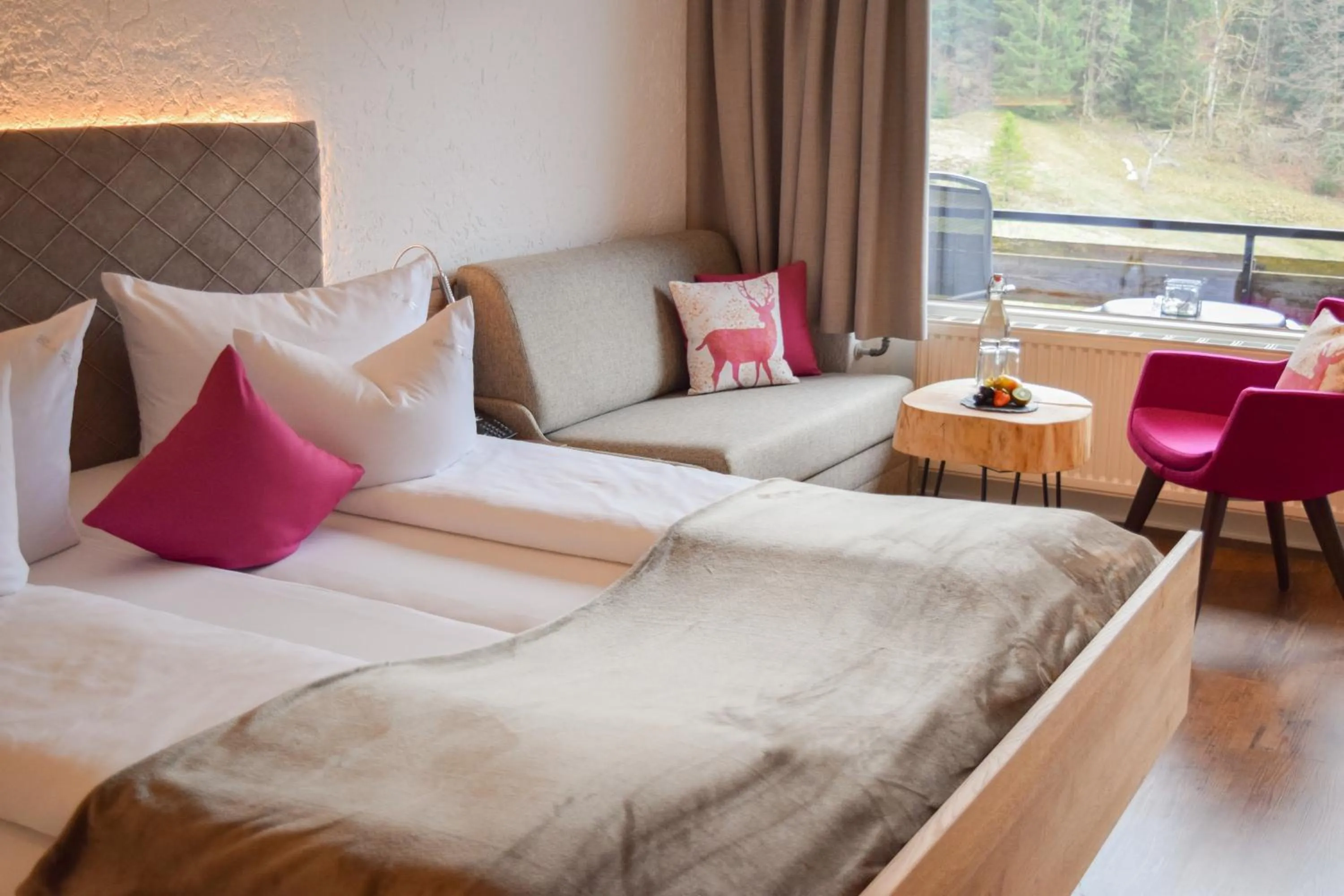 Photo of the whole room, Bed in Hotel Bad Rain mit Oberstaufen PlusGolf