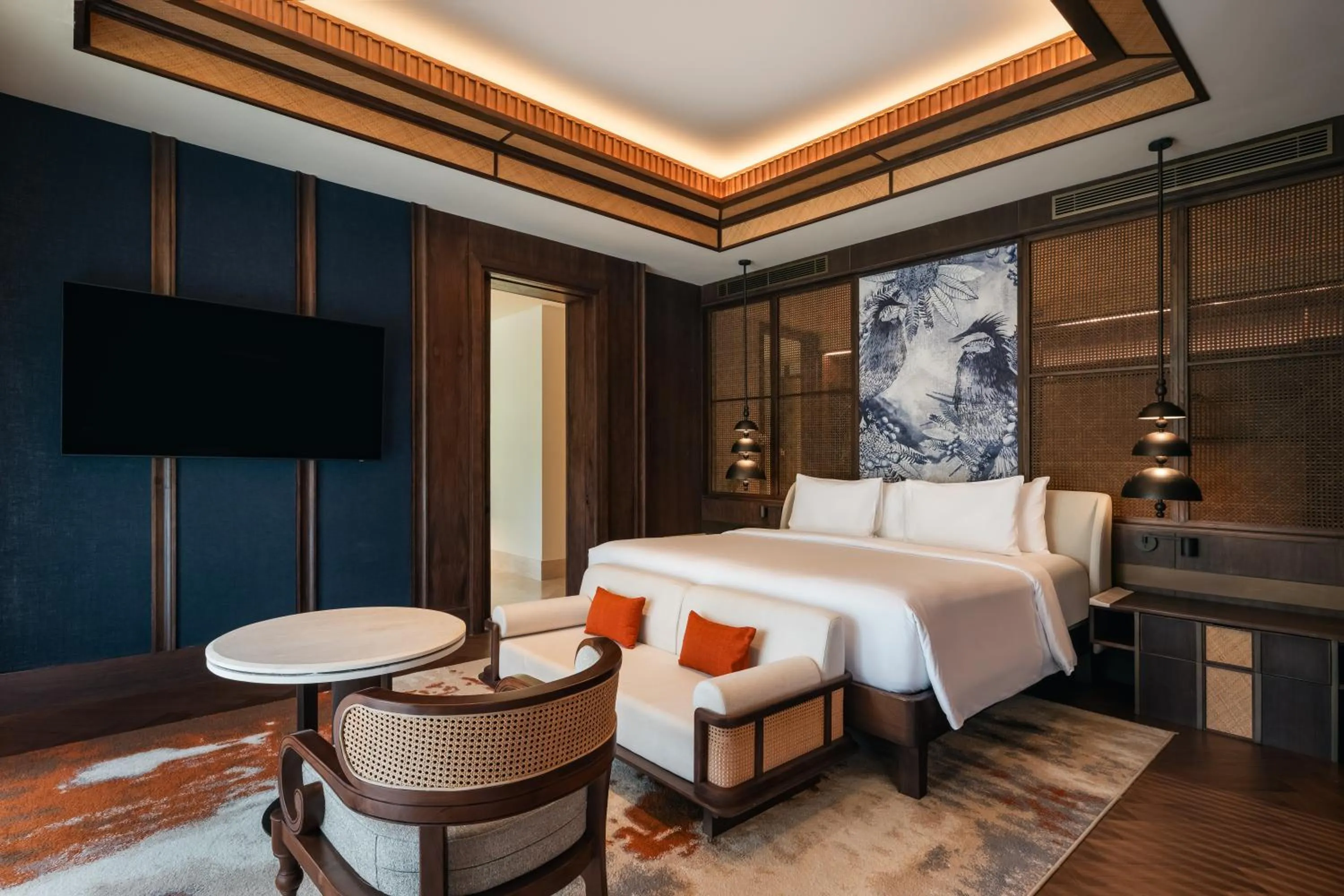 Bedroom, Bed in The Meru Sanur