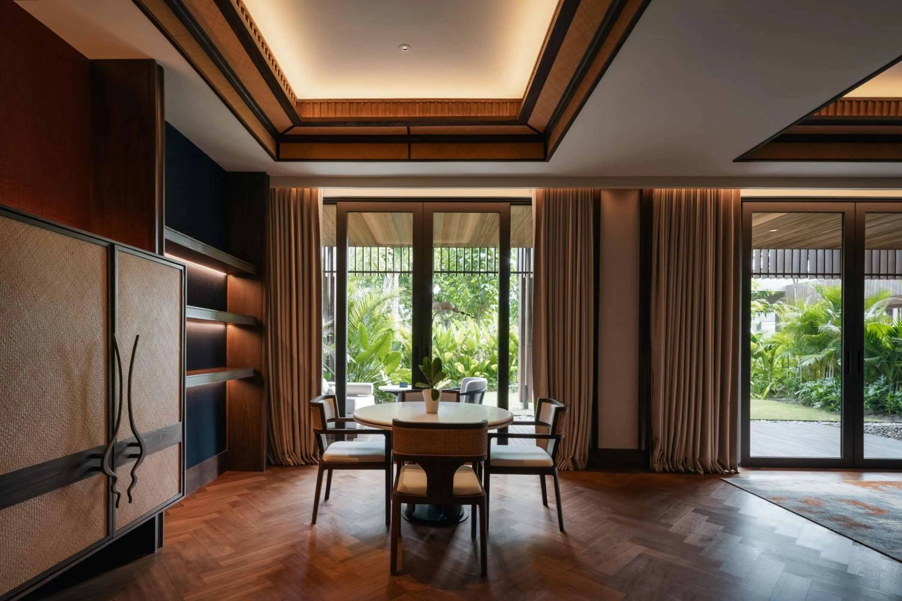 Dining area in The Meru Sanur