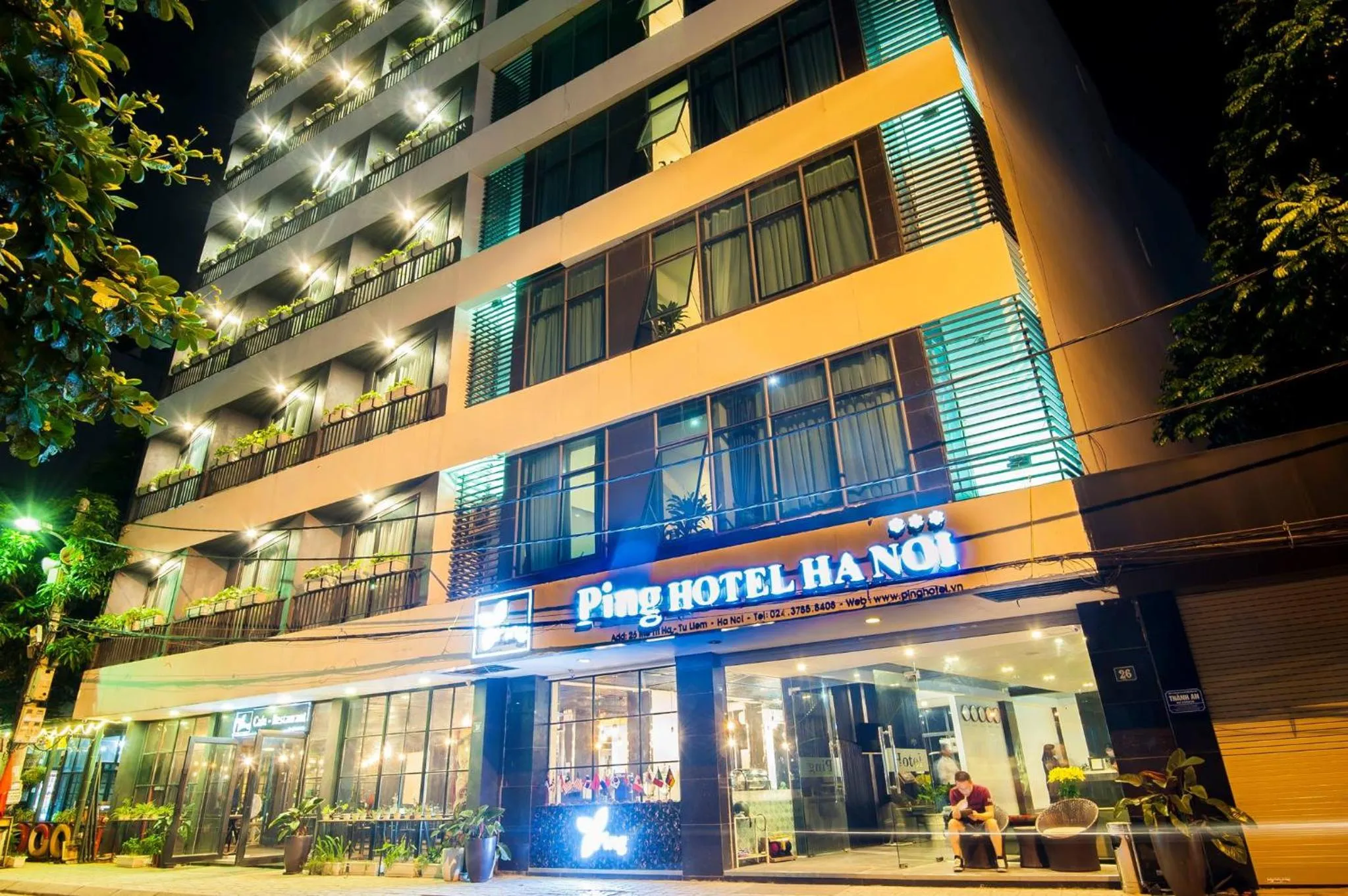 Property building in Hanoi Ping Luxury Hotel