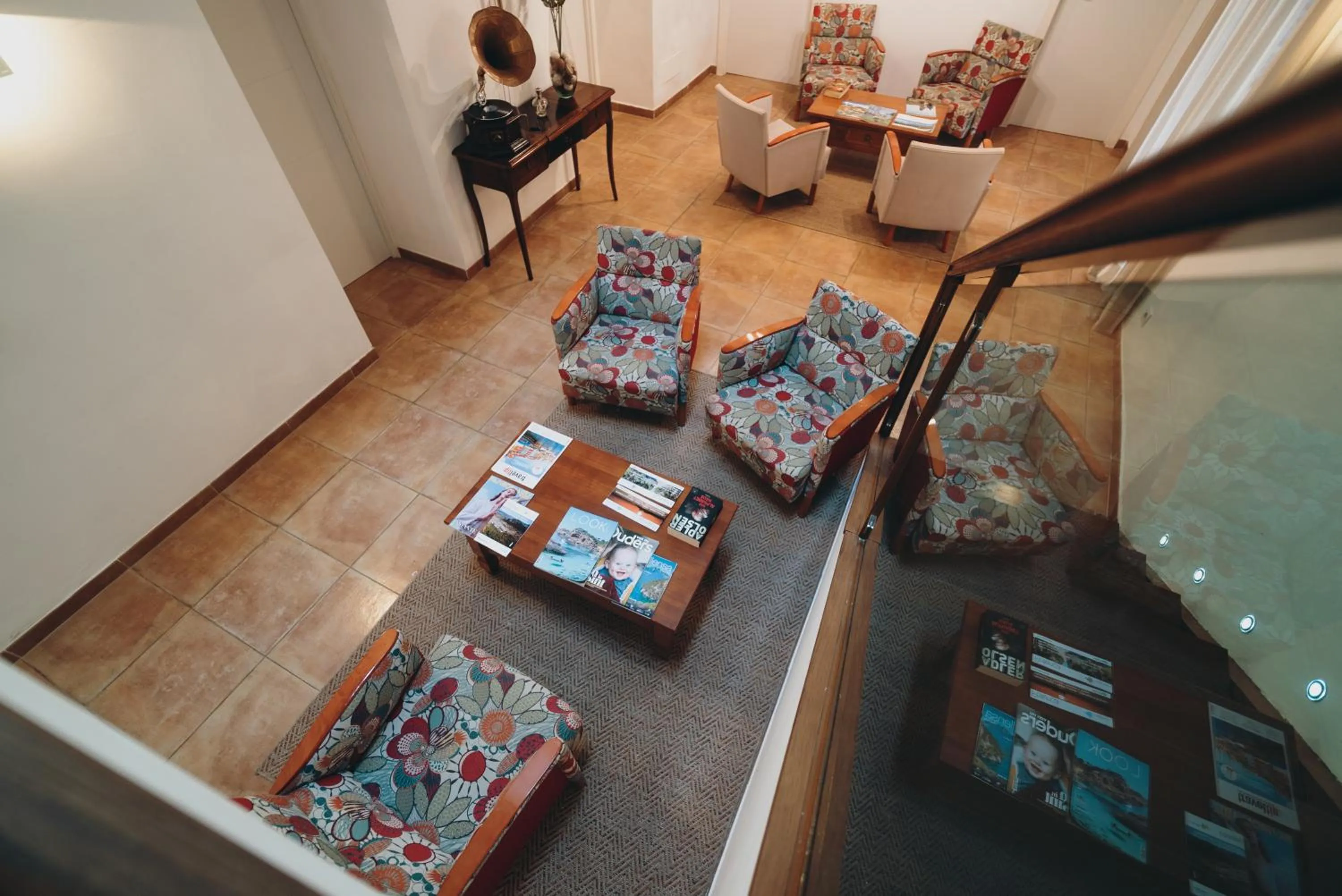 Seating area in Can Serrete