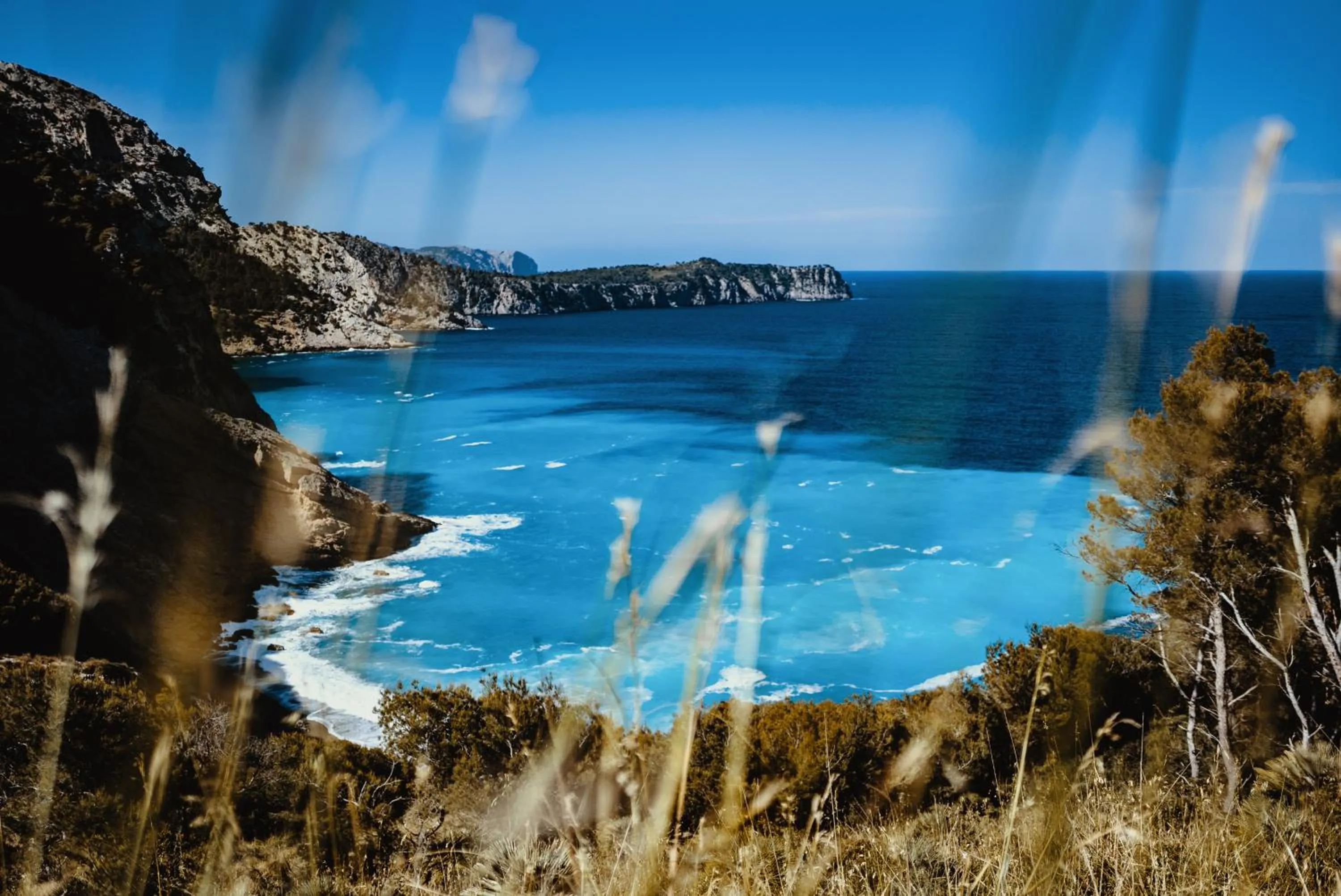 Natural landscape in Can Serrete