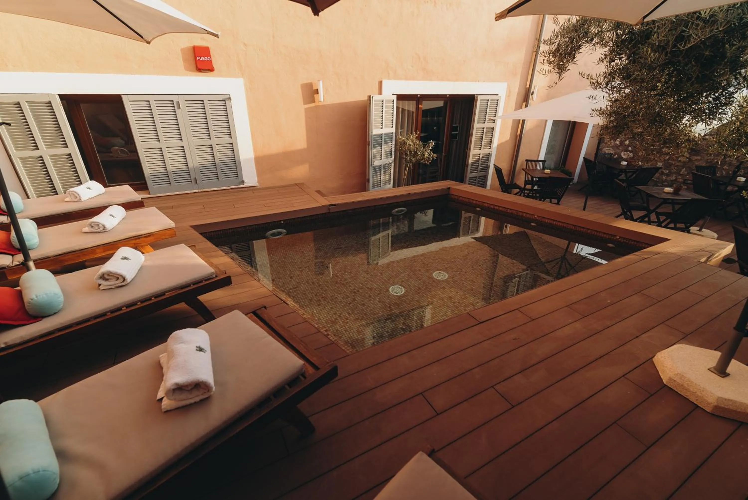 Patio in Can Serrete