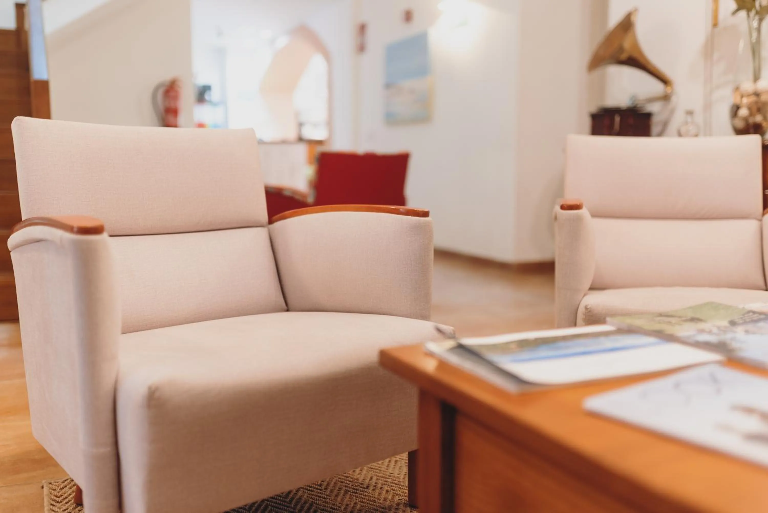 Seating area in Can Serrete