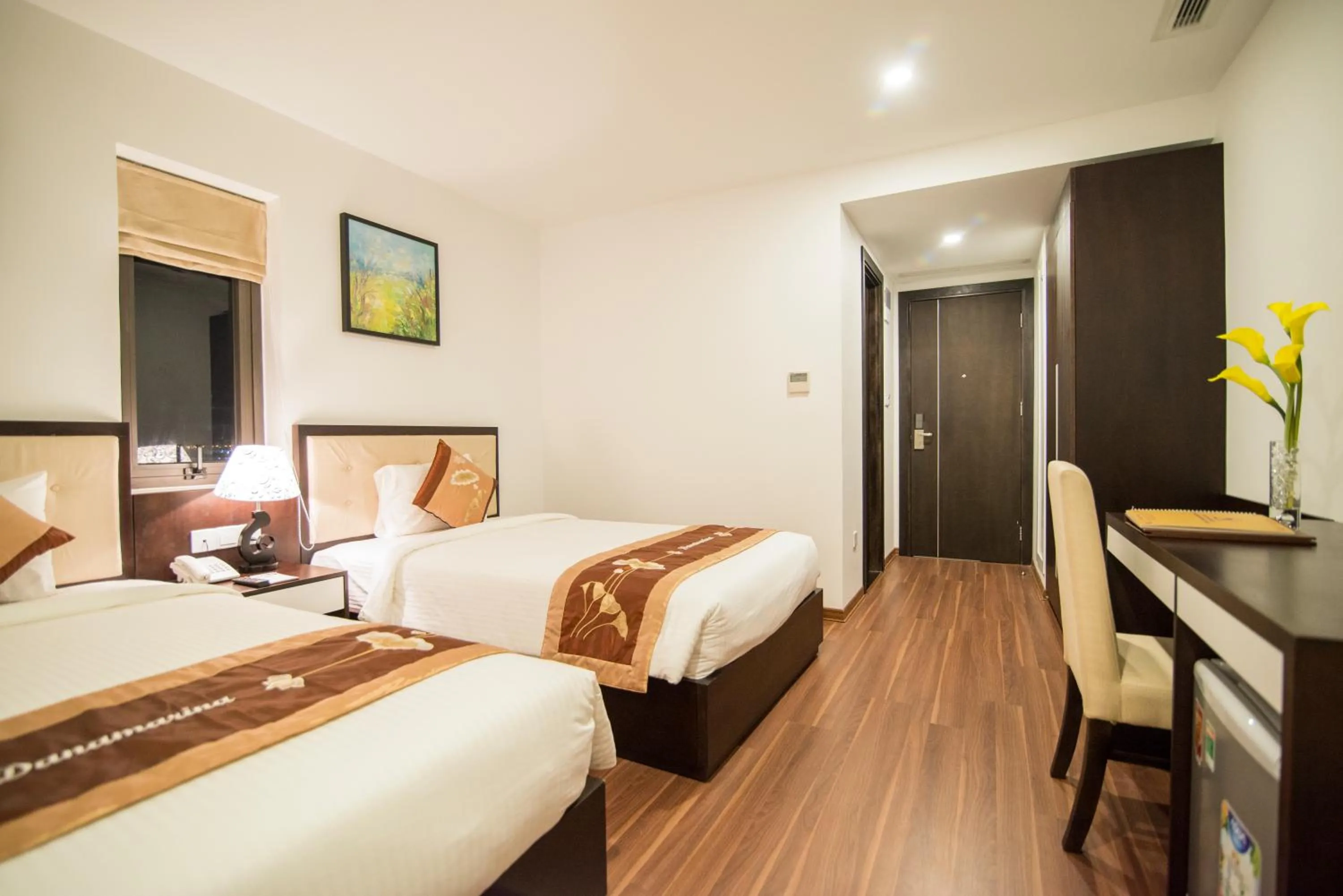 Bed in Dana Marina Boutique Hotel