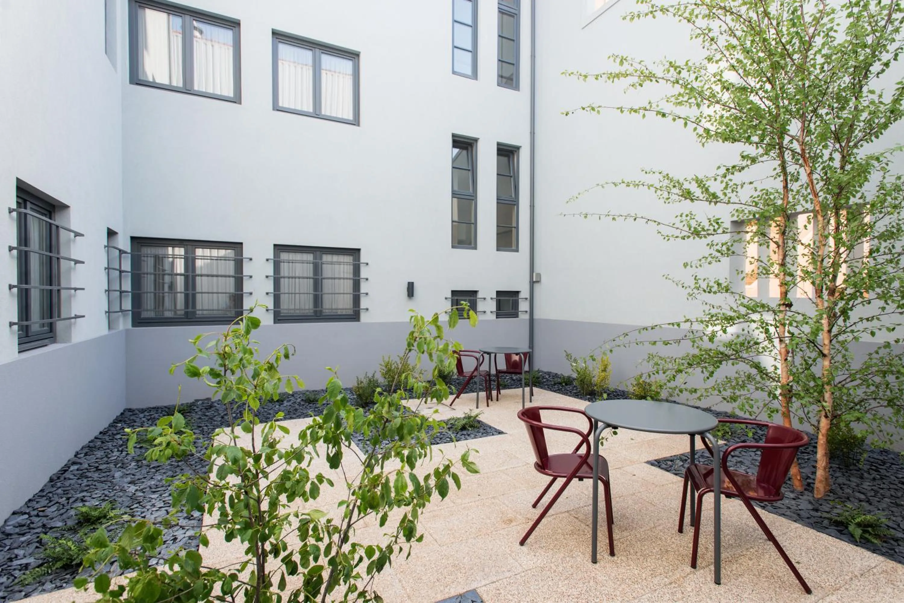 Patio in Oporto Serviced Apartments - Alvares Cabral