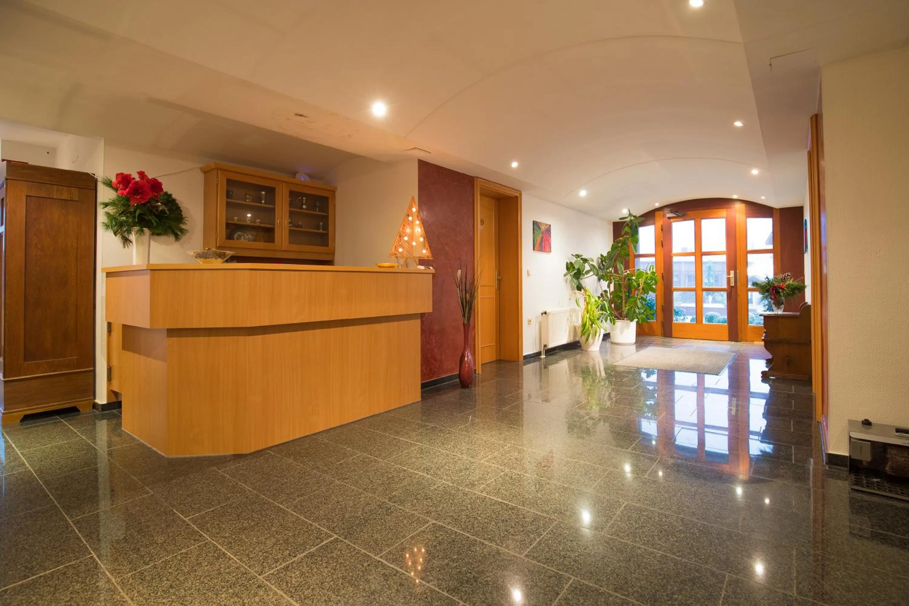 Lobby or reception in Hotel Alt Oesselse
