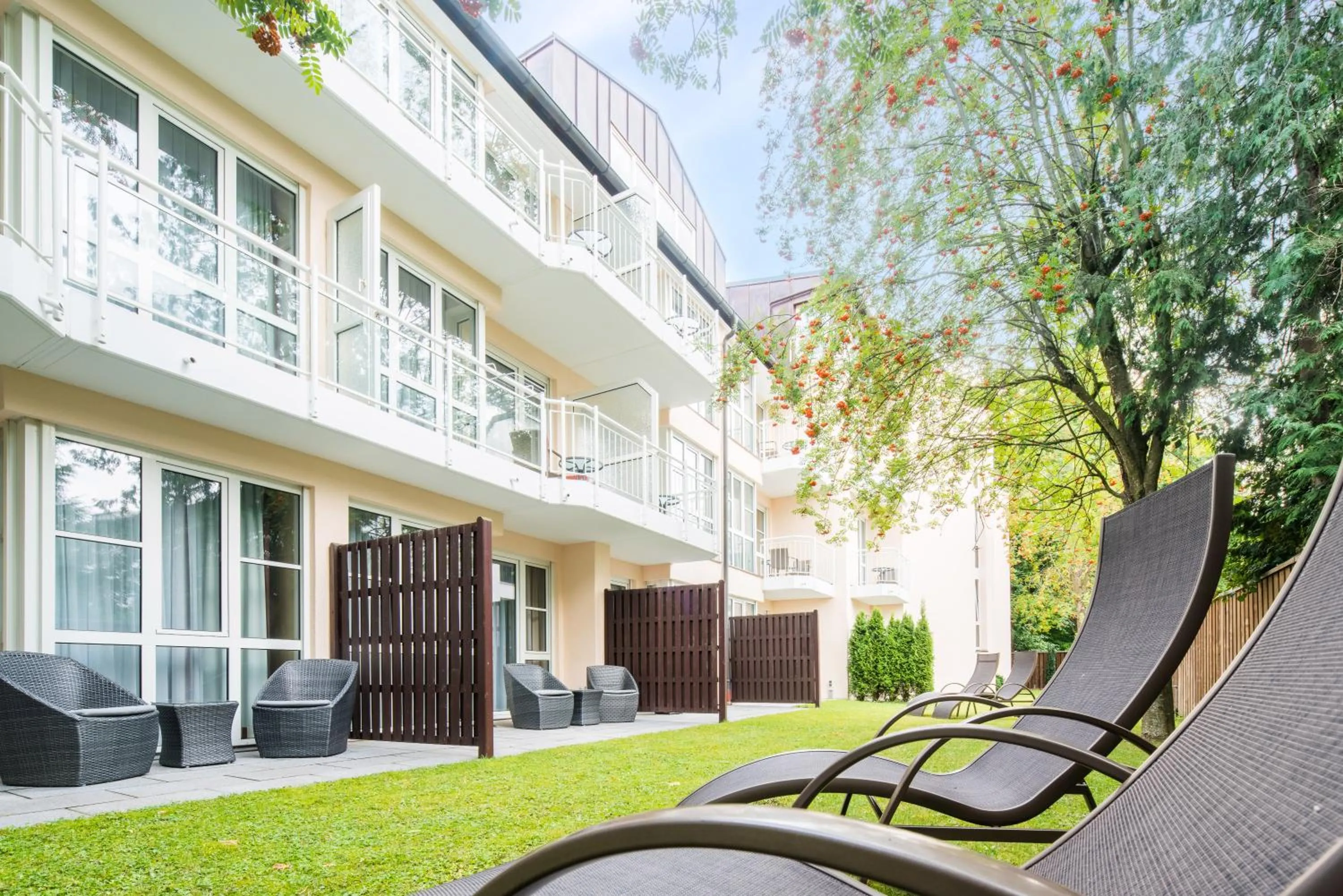 Patio in Best Western Plus Parkhotel Erding