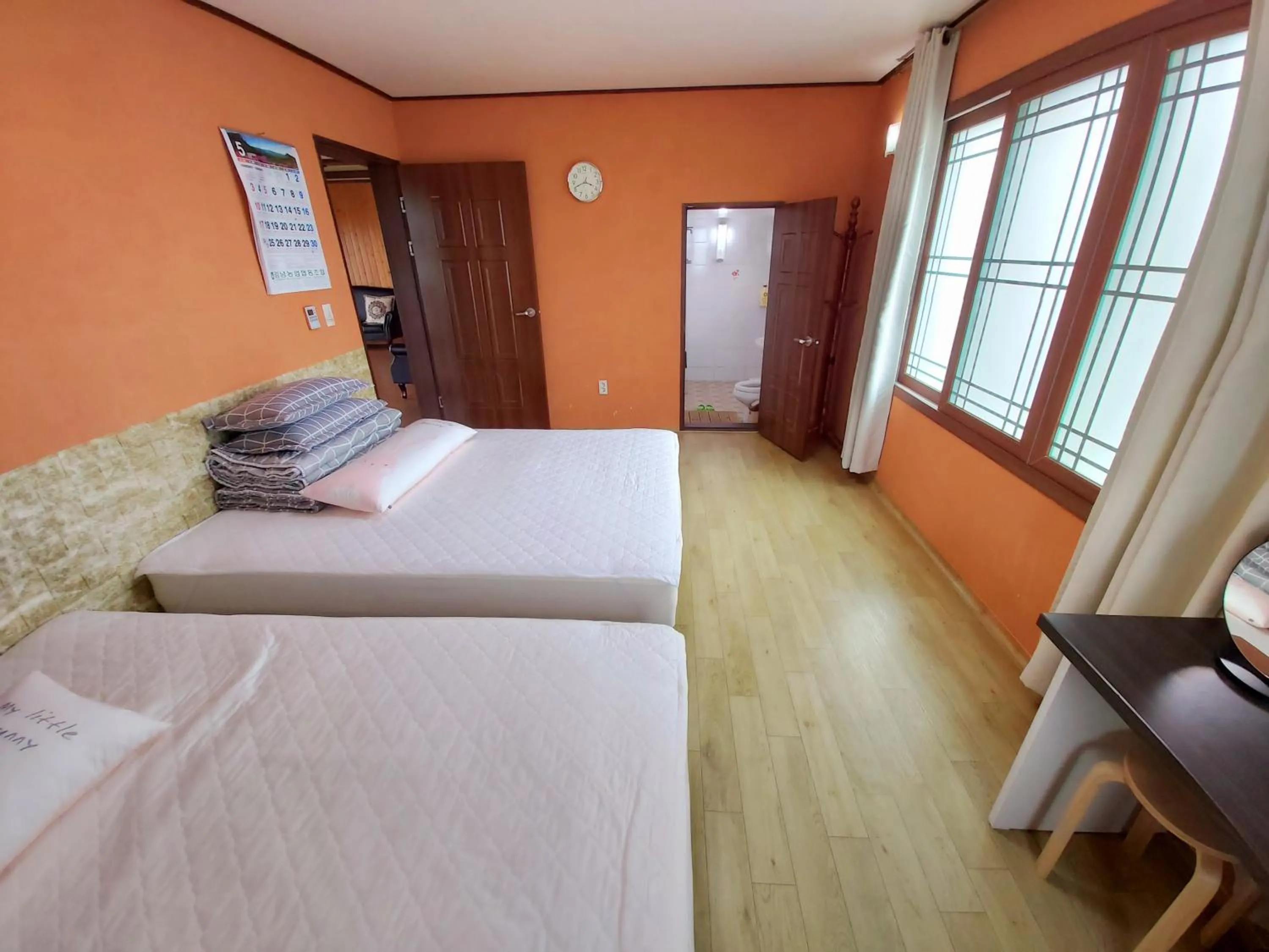 Bed in Feeling Good House