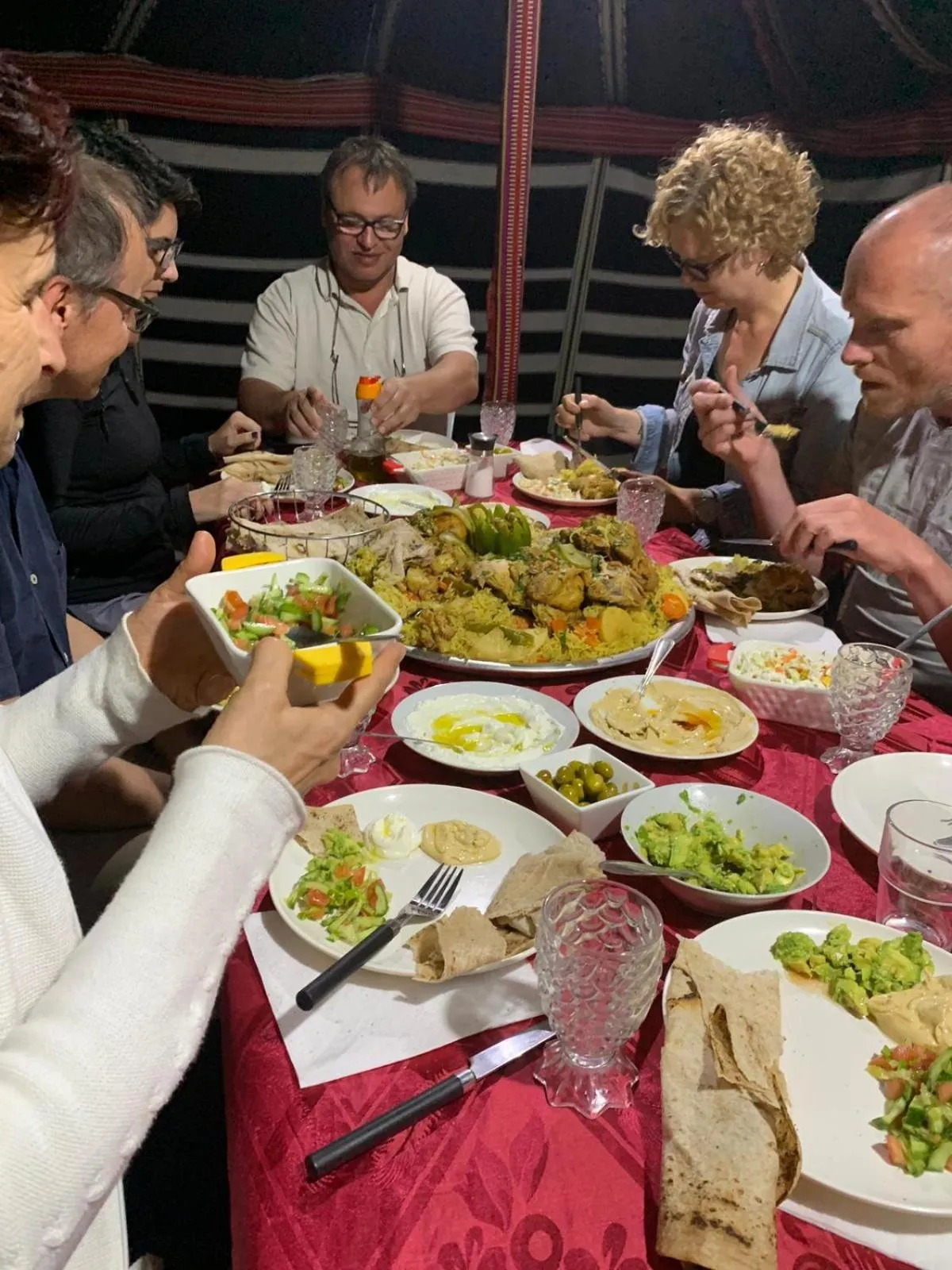 Staff in Khan Alsira - חאן אלסרה