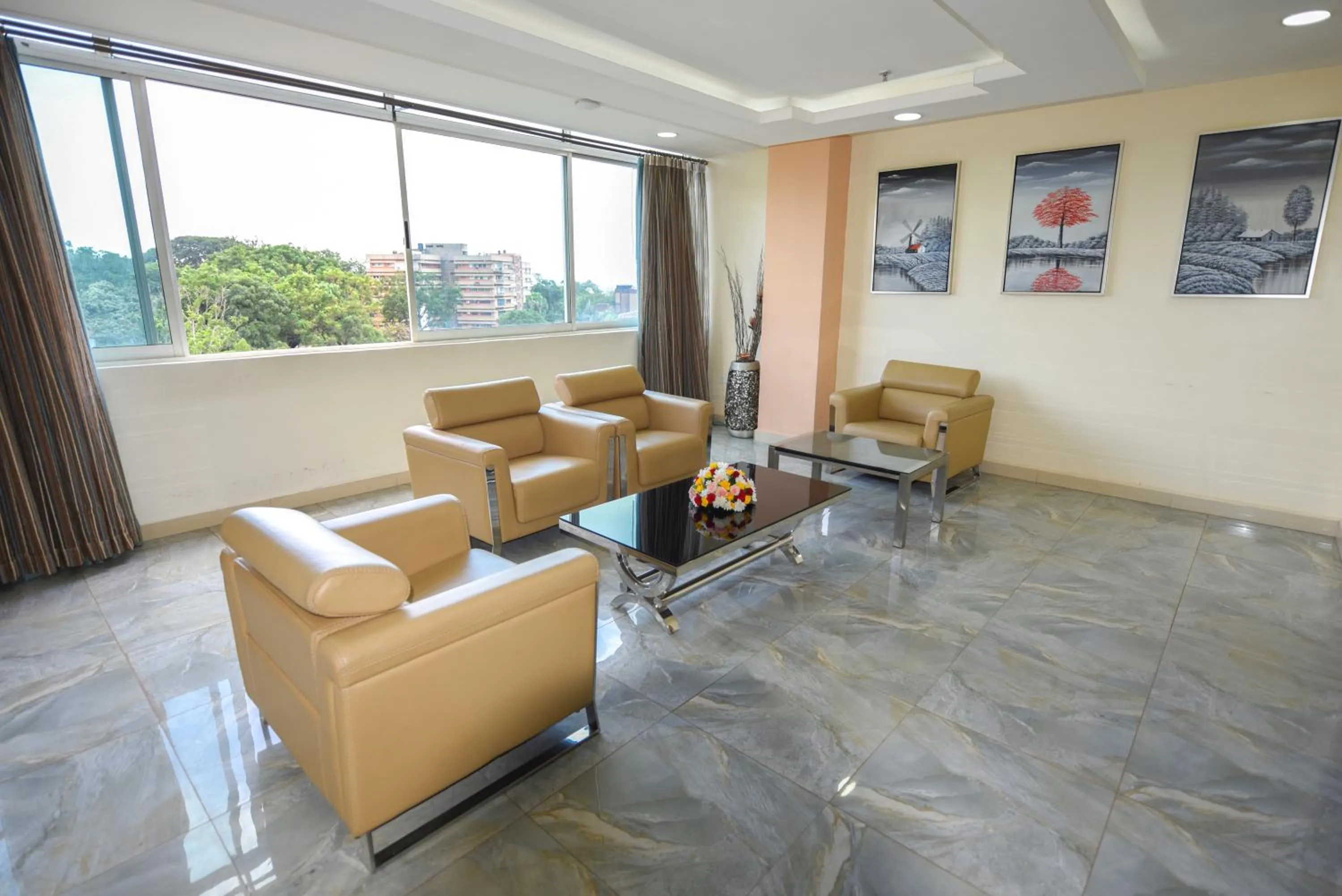 Living room in BMK House Apartments