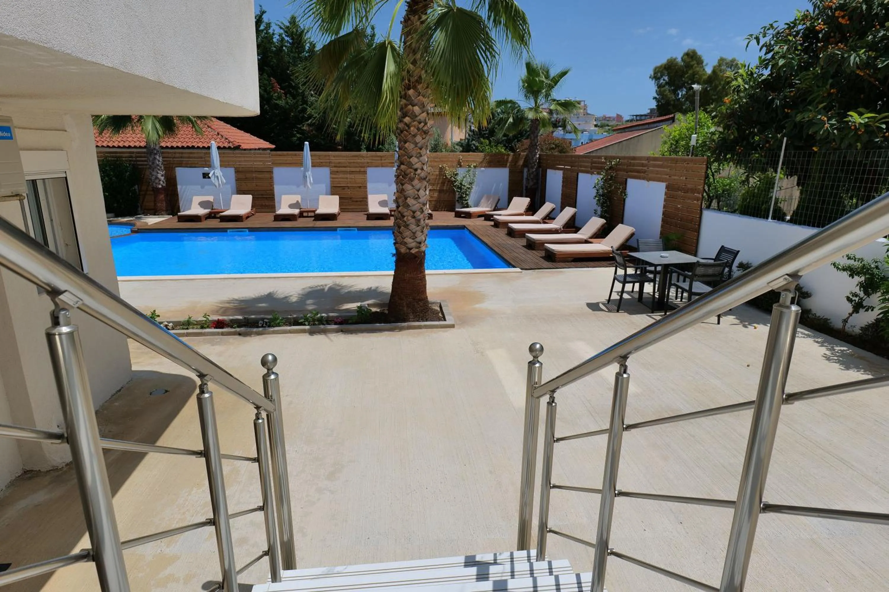 Pool view in Kuburi Hotel