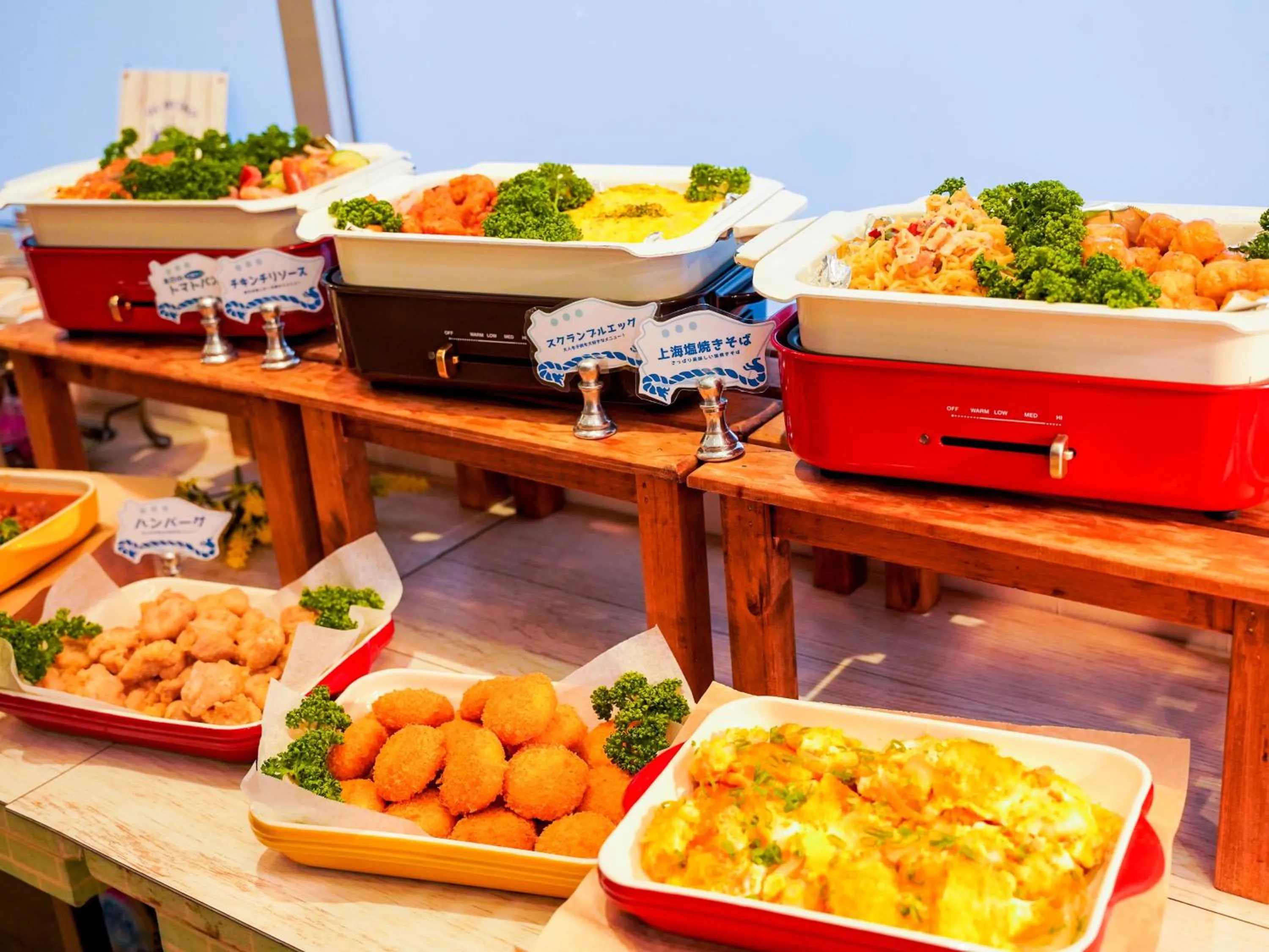 Buffet breakfast in Hotel AreaOne Sakaiminato Marina