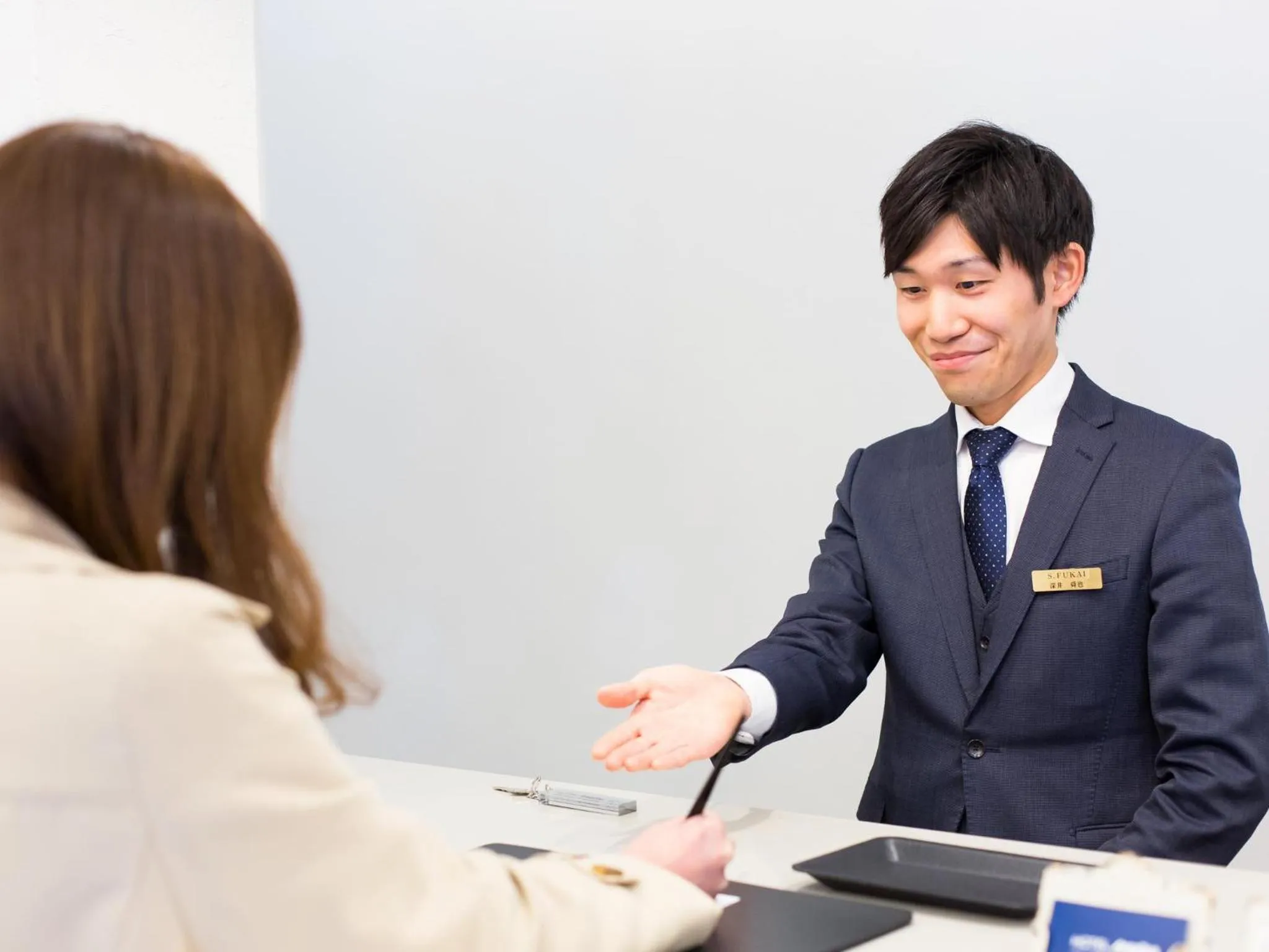 Staff in Hotel AreaOne Sakaiminato Marina