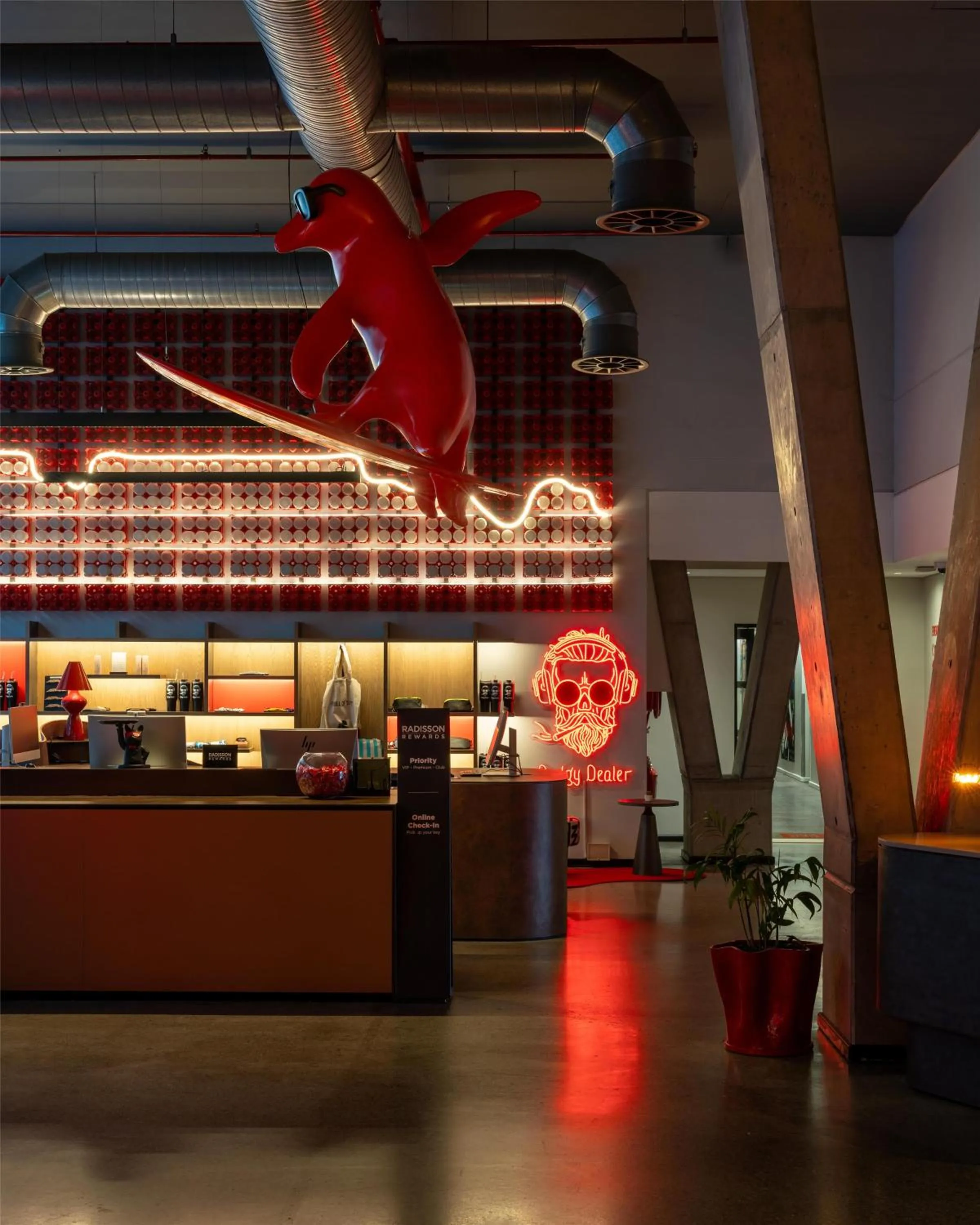 Lobby or reception in Radisson RED Hotel V&A Waterfront Cape Town