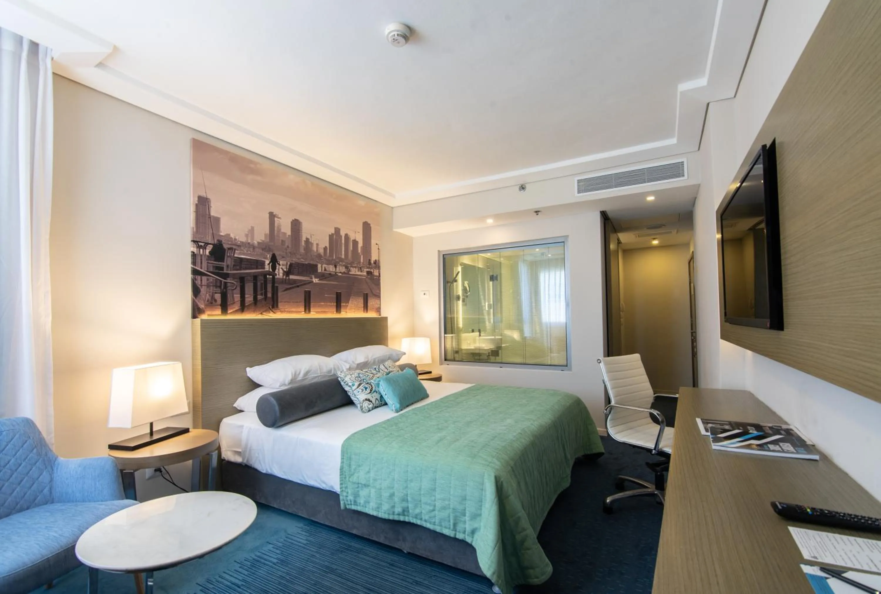 Bed in Tal By The Beach - An Atlas Boutique Hotel