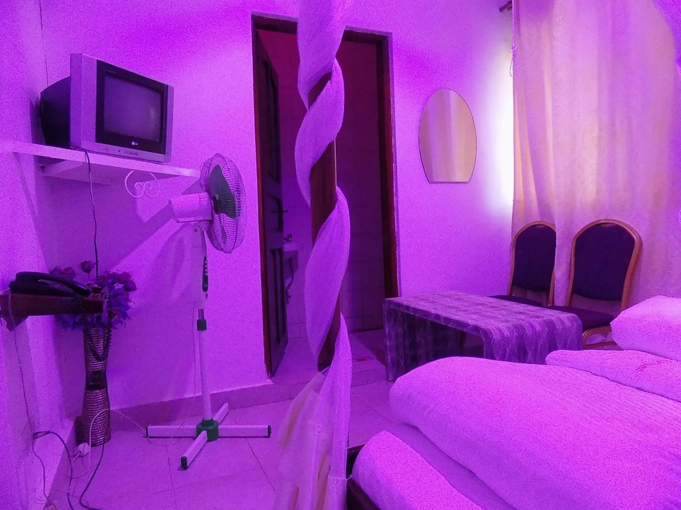 Bed in Star Royal Motel Kitebi Kampala