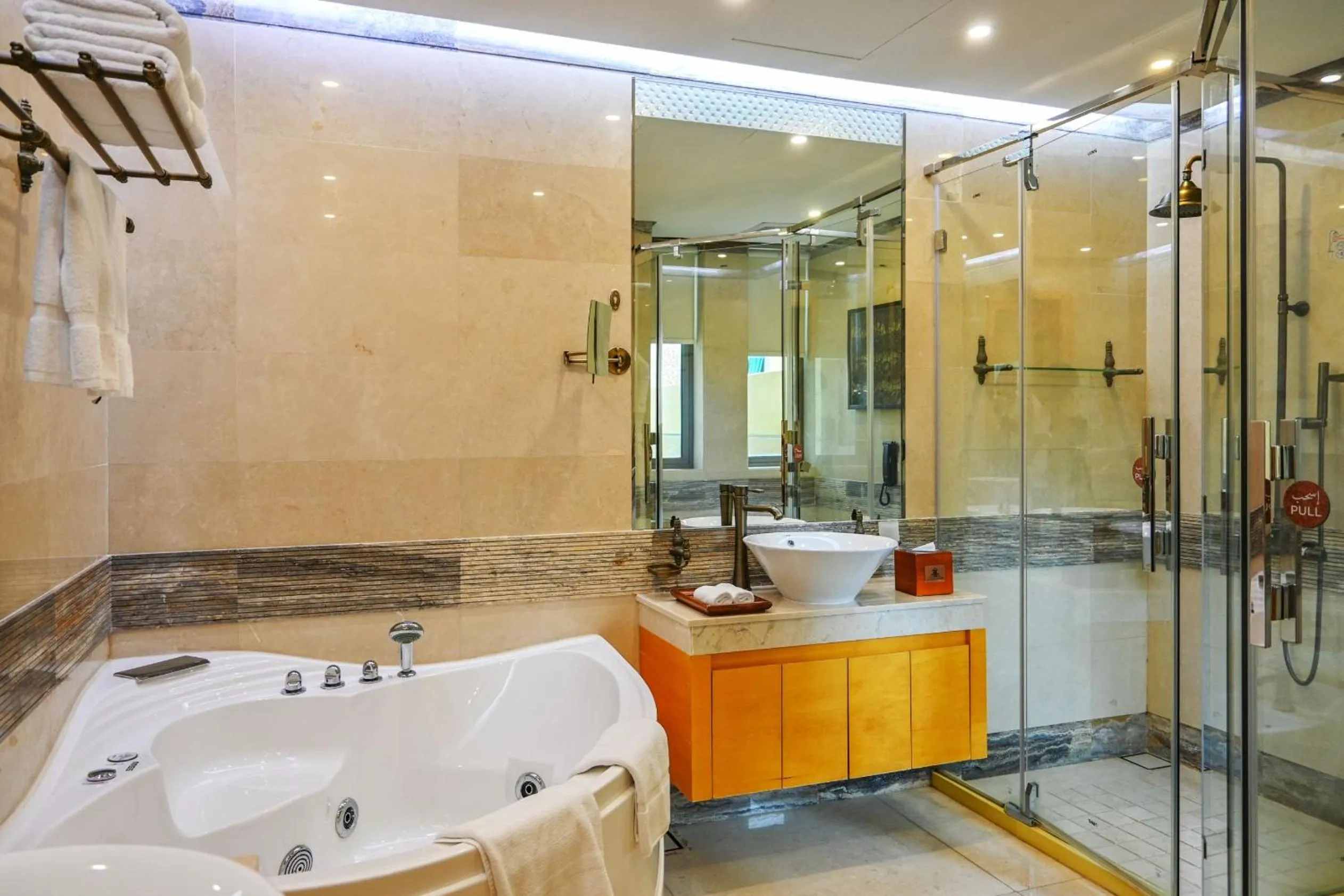 Shower in Palavra Resort