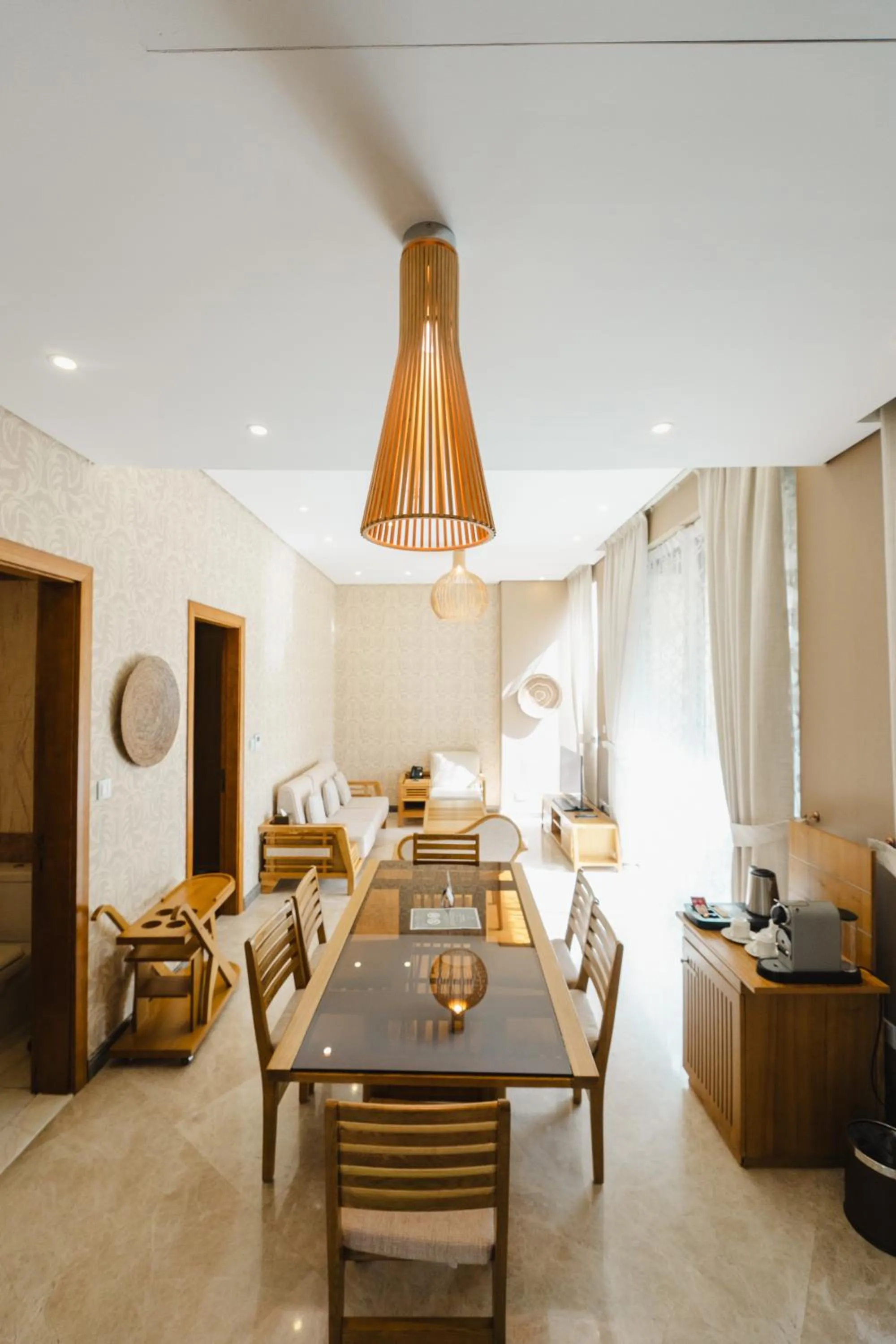 Living room, Bed in Palavra Resort