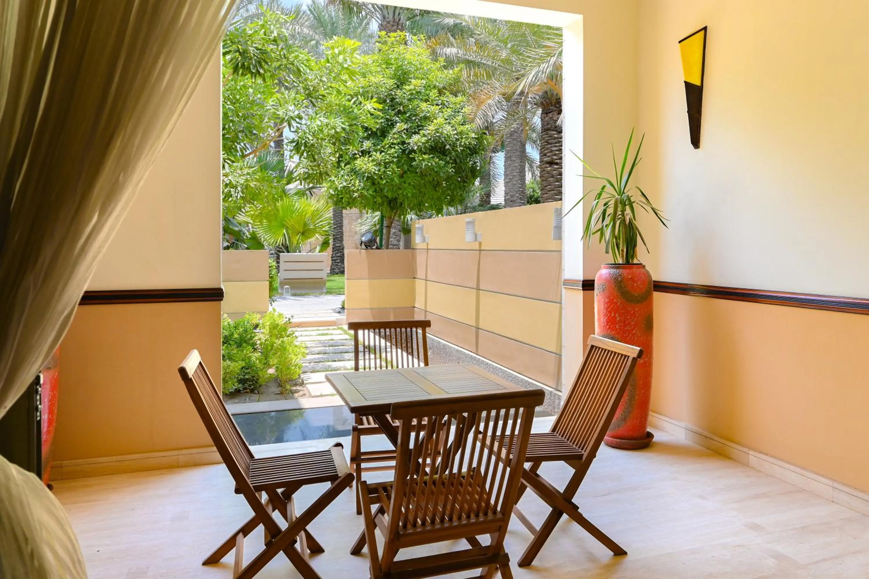 Patio in Palavra Resort