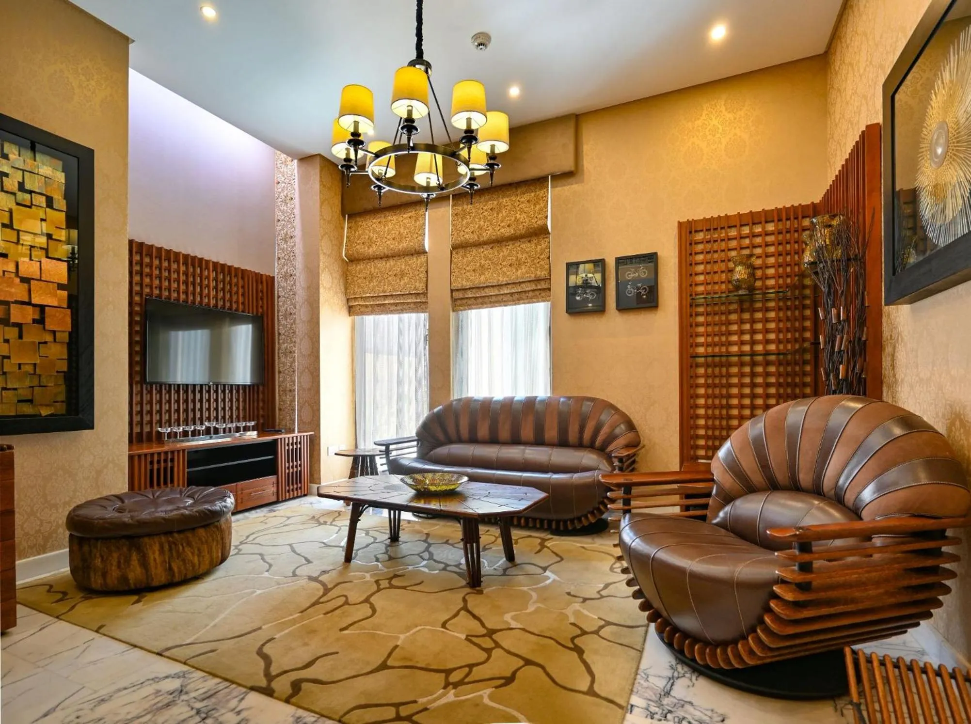 Living room in Palavra Resort