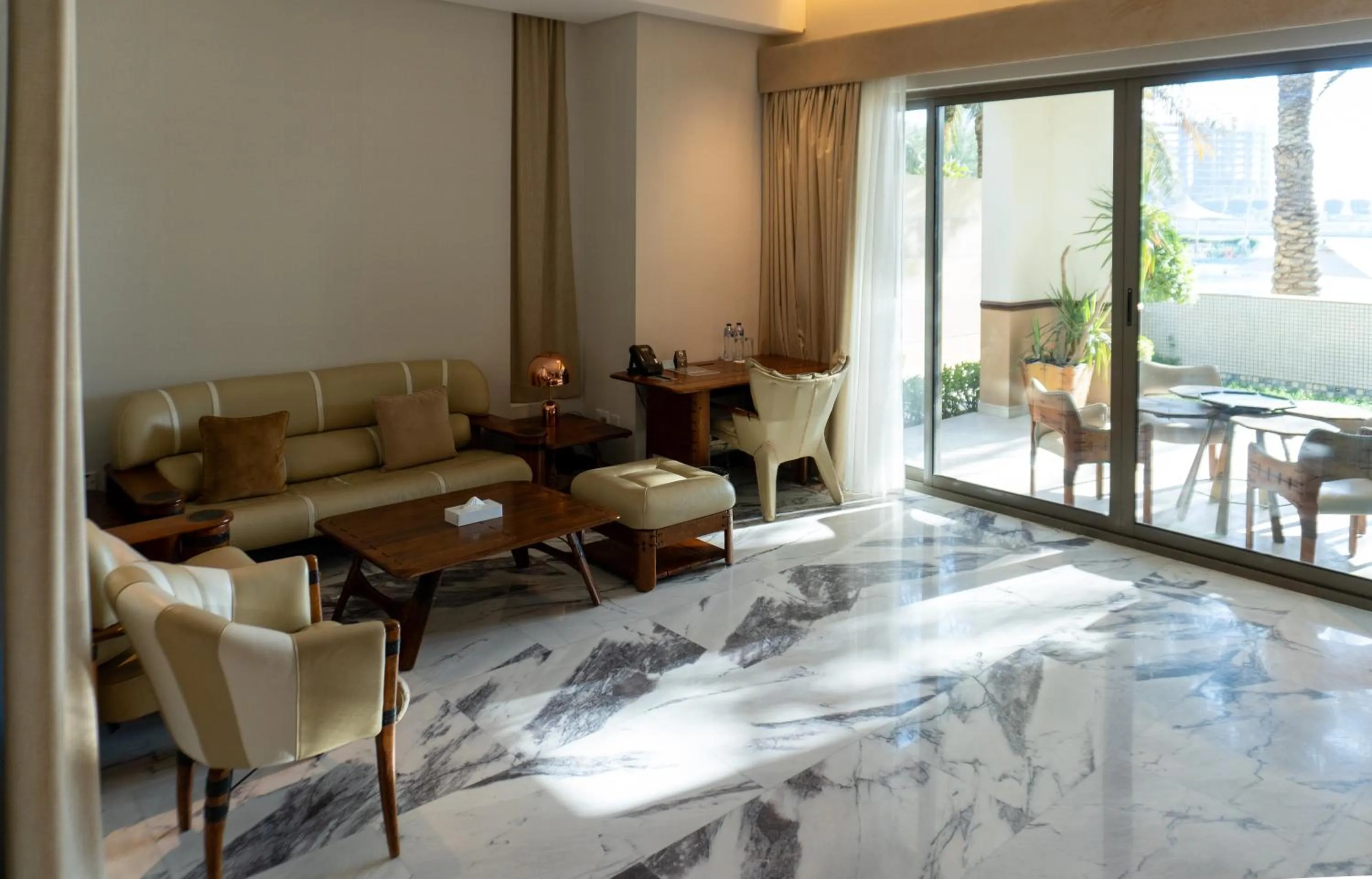 Living room in Palavra Resort