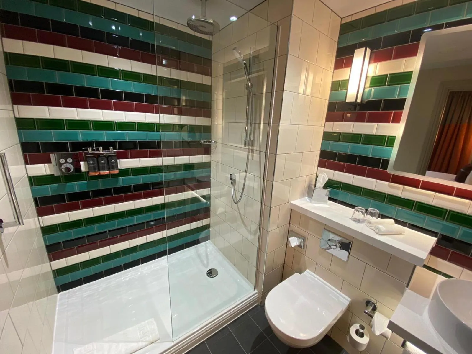 Shower in Hotel Indigo - Cardiff by IHG