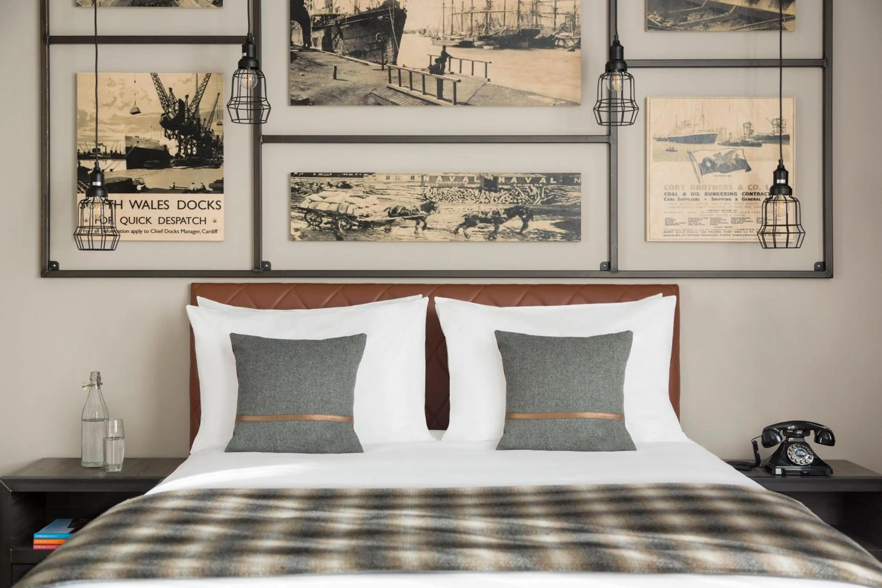 Photo of the whole room, Bed in Hotel Indigo - Cardiff by IHG