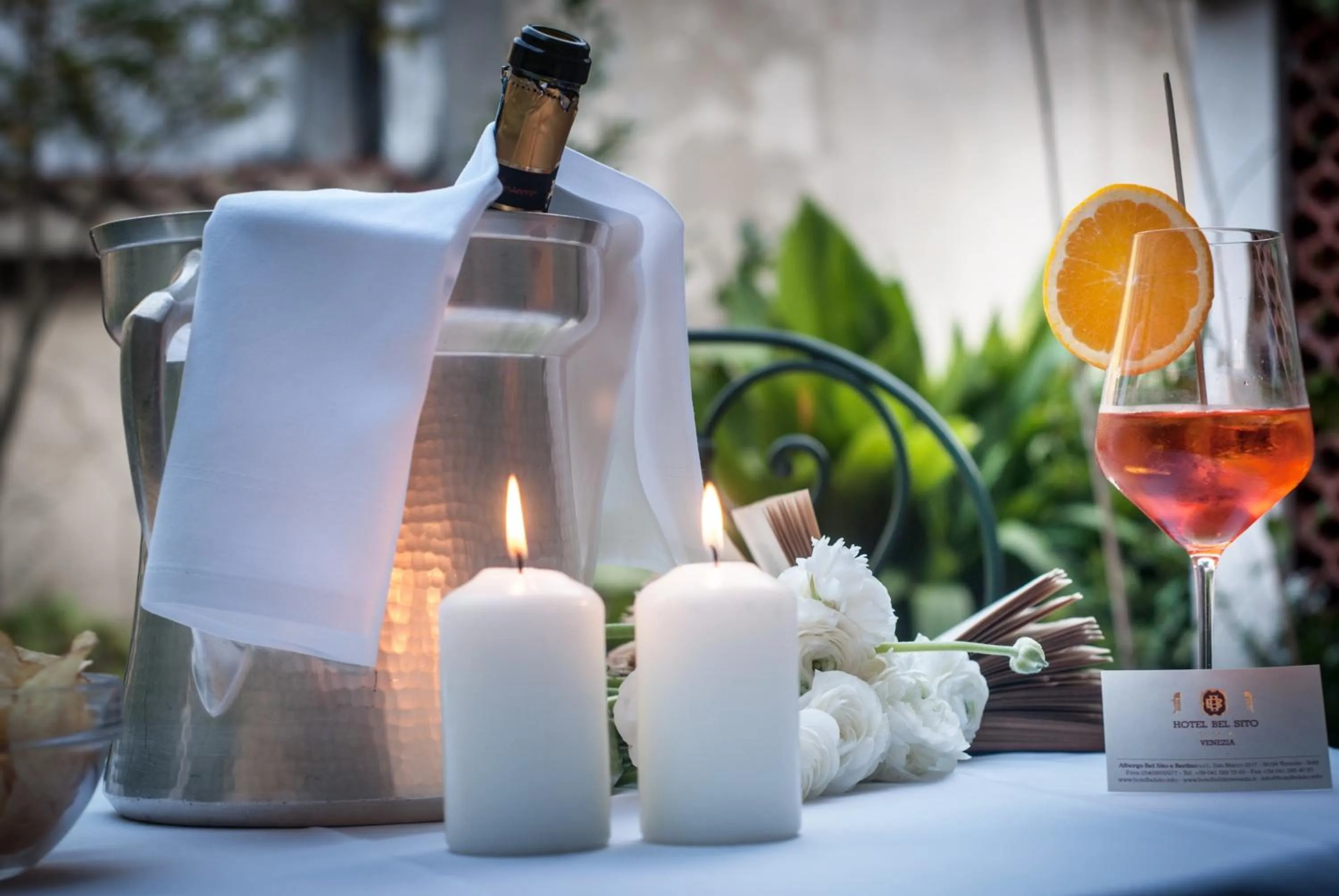 Balcony/Terrace in Hotel Bel Sito e Berlino