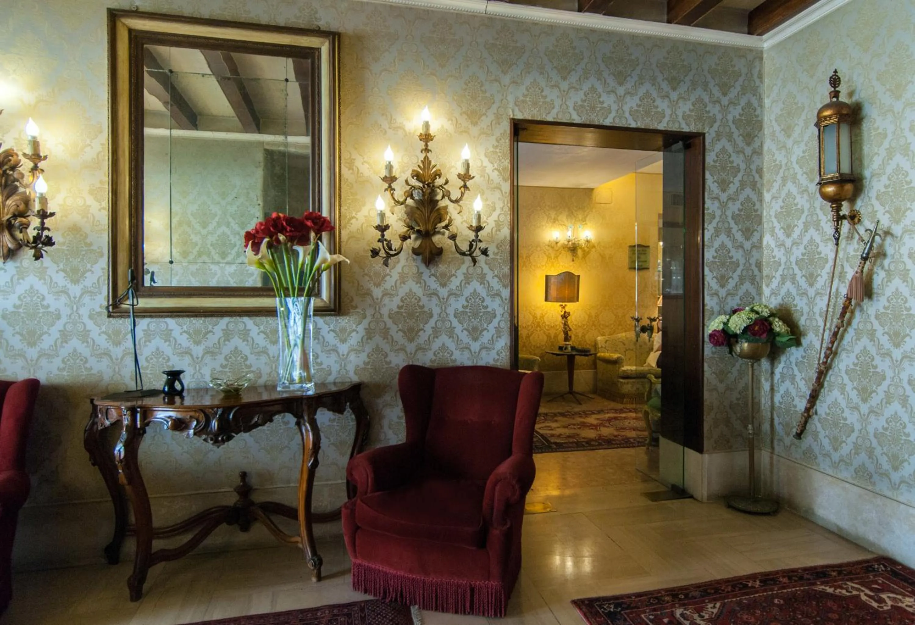 Lobby or reception in Hotel Bel Sito e Berlino