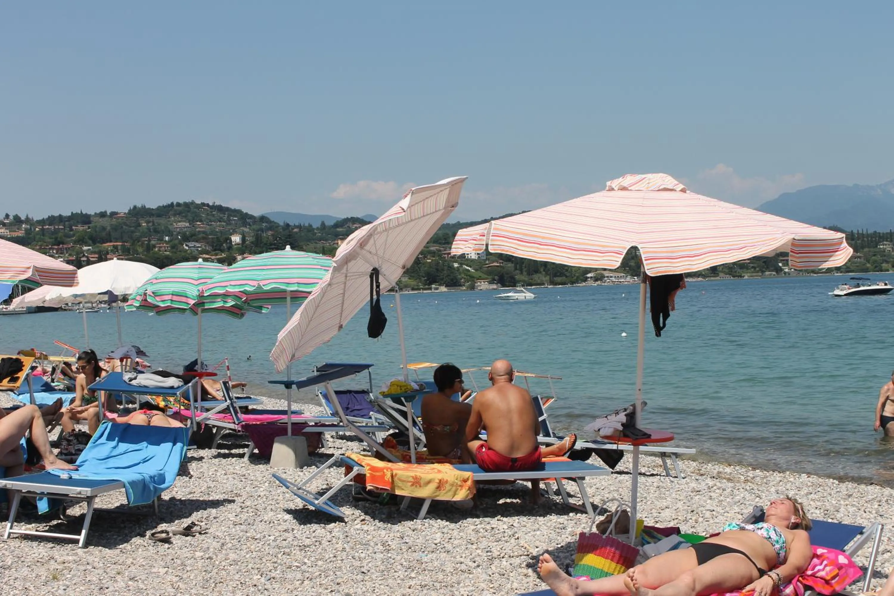 Beach in Lake Garda Beach Hostel