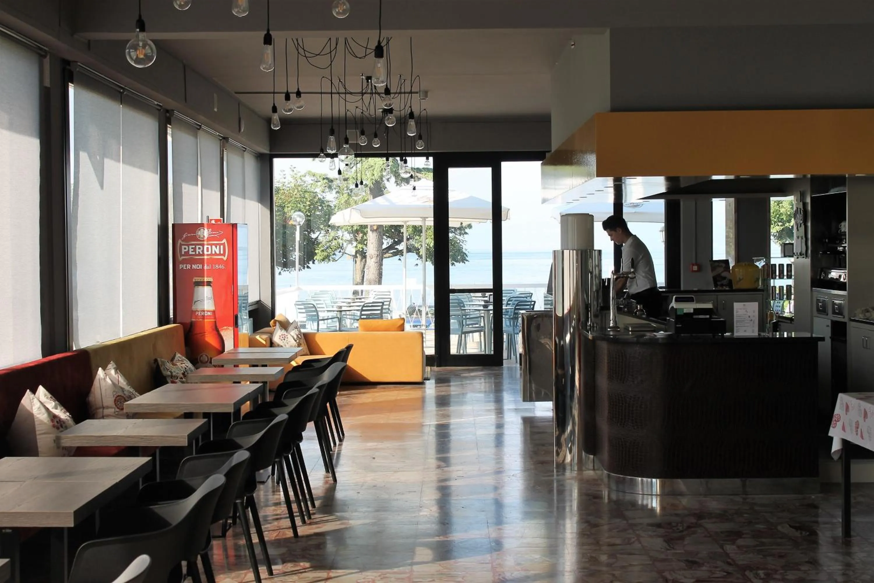 Lounge or bar in Lake Garda Beach Hostel