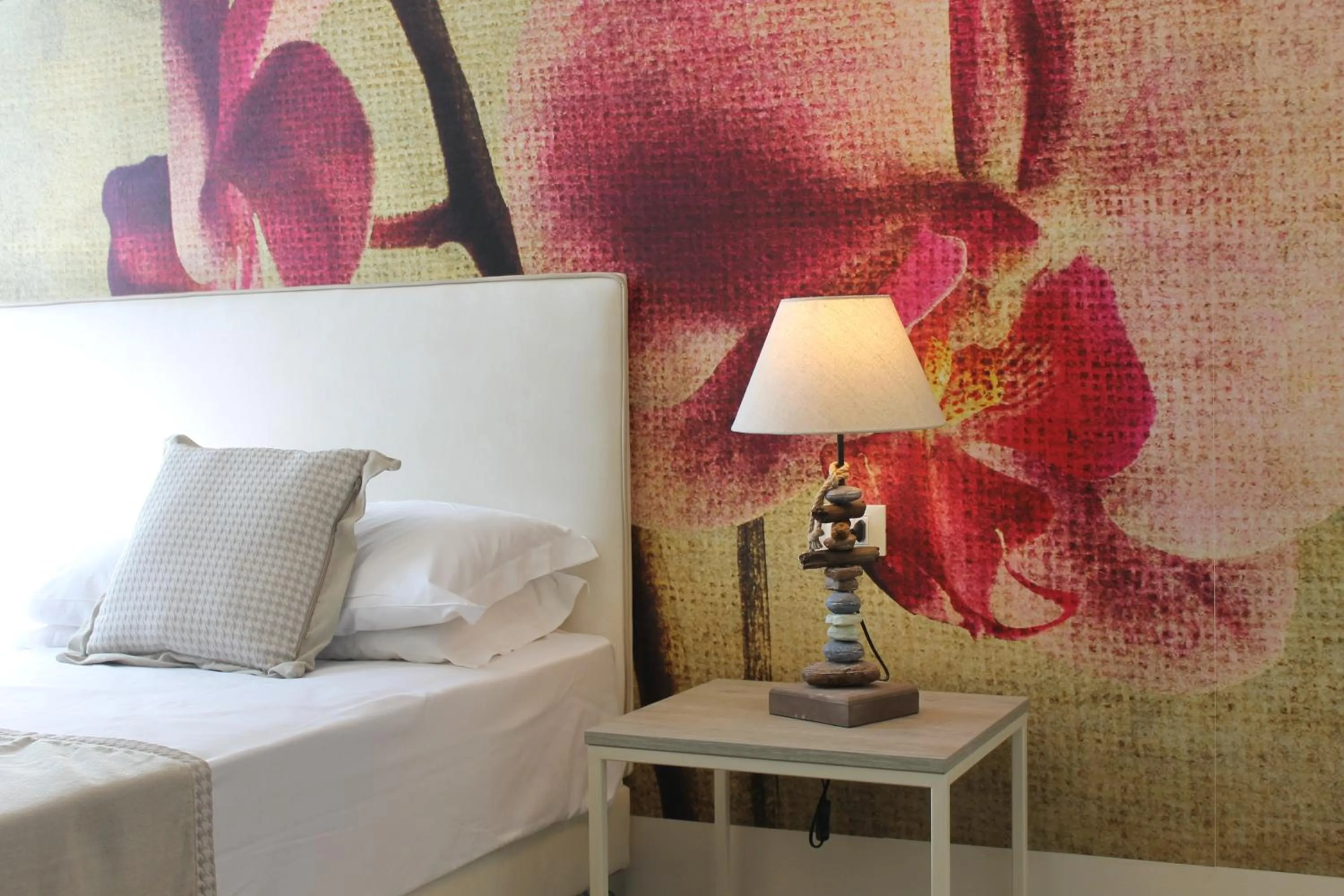 Decorative detail in Lake Garda Beach Hostel