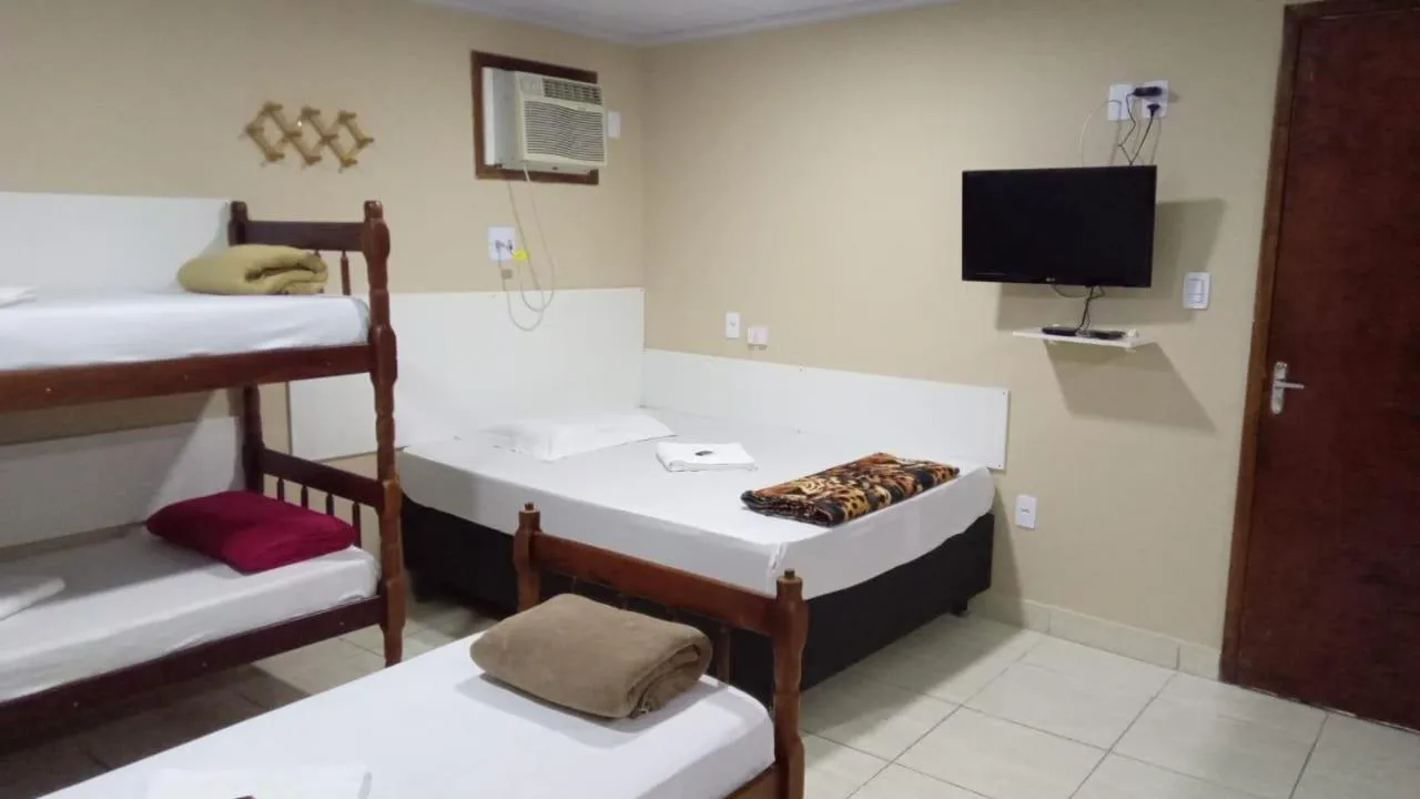 Bed in Pousada Village Rio Centro