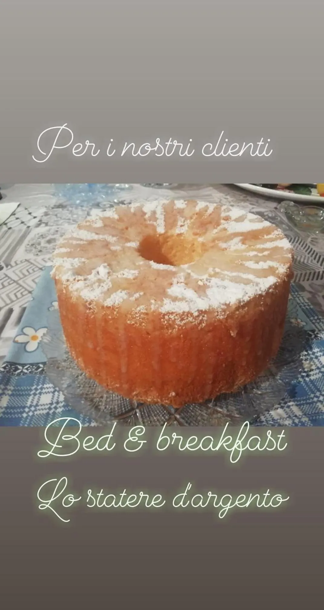 Breakfast in Lo Statere d' Argento