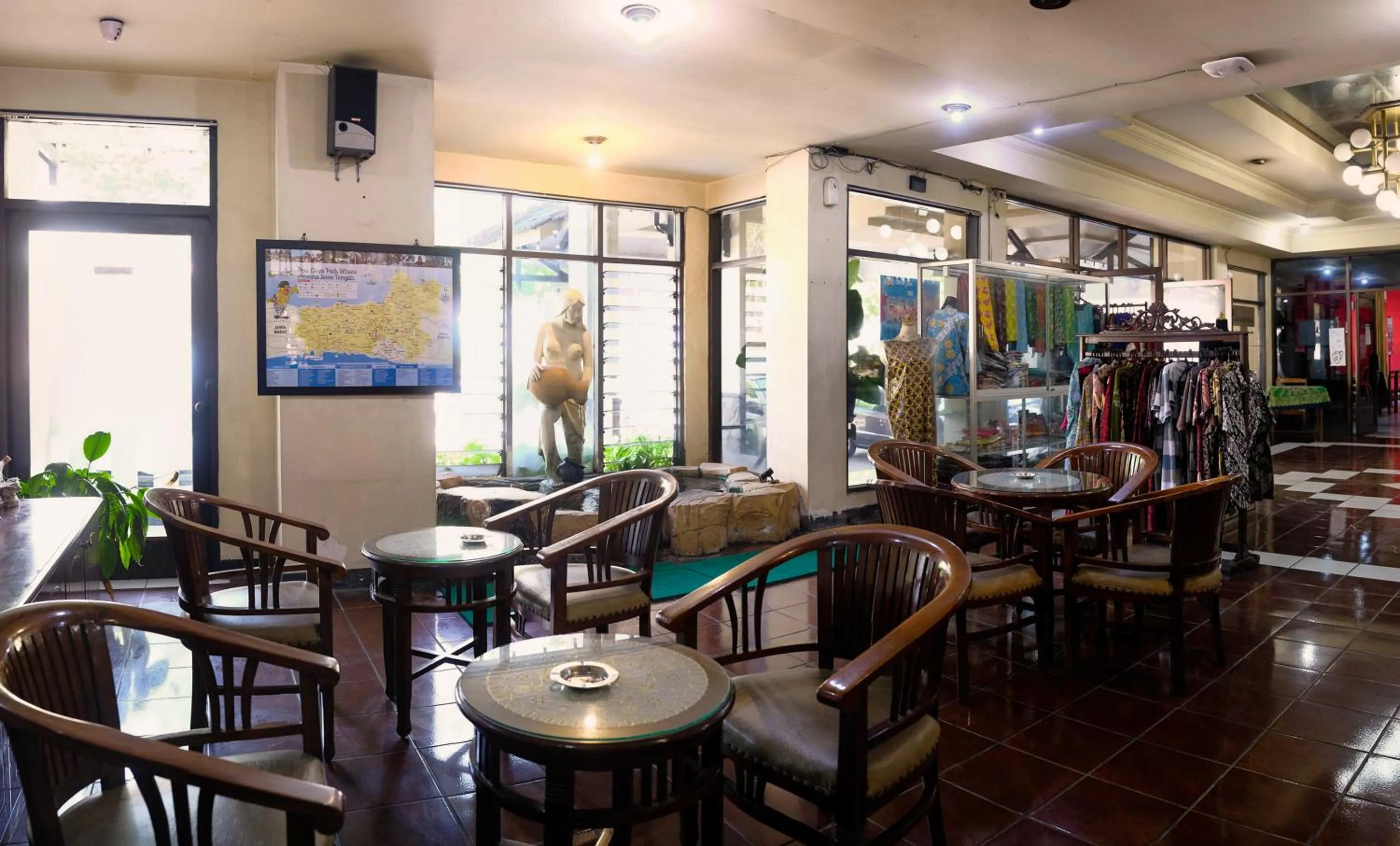 Lobby or reception in Hotel Wisata