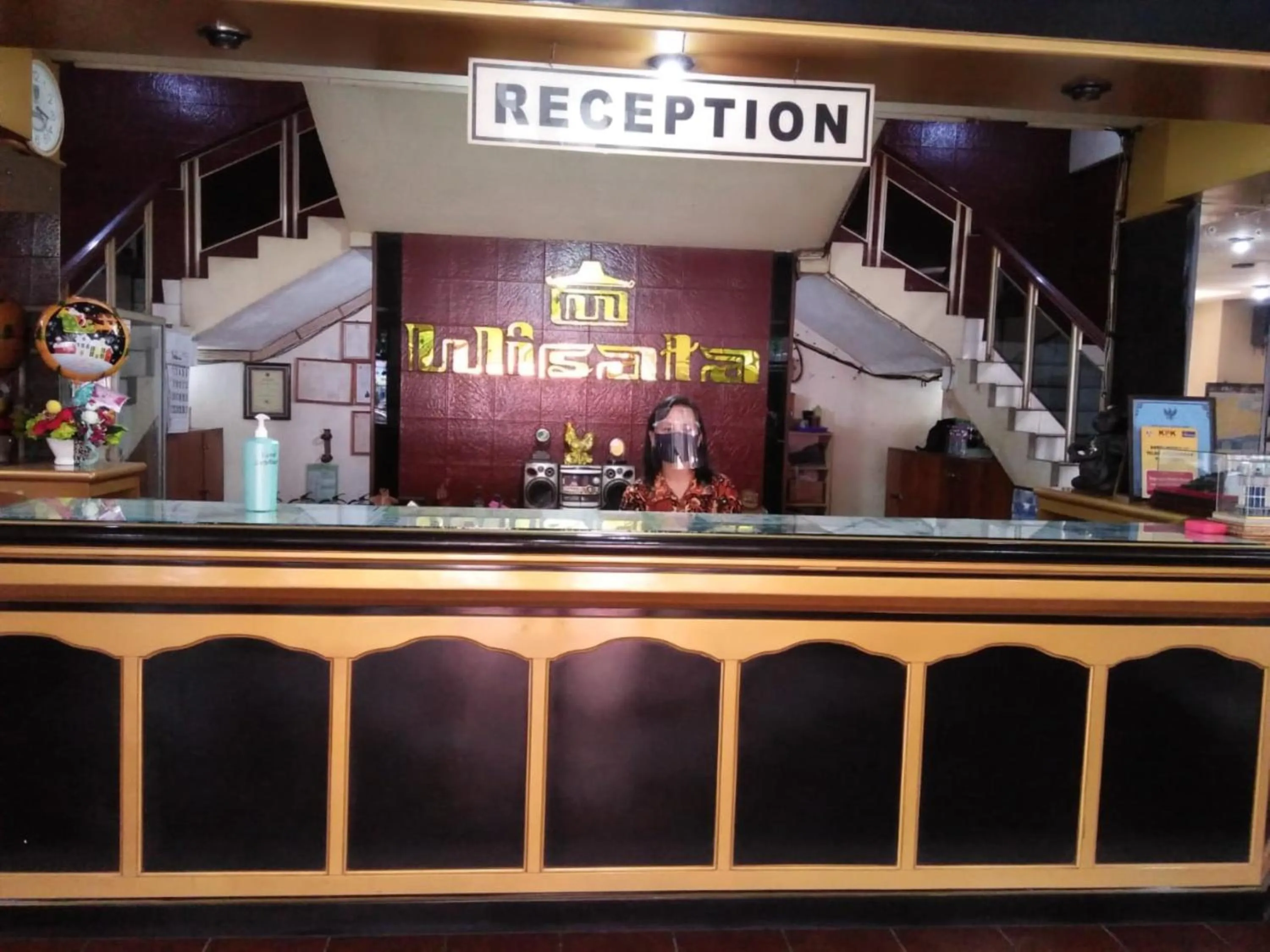 Property building in Hotel Wisata