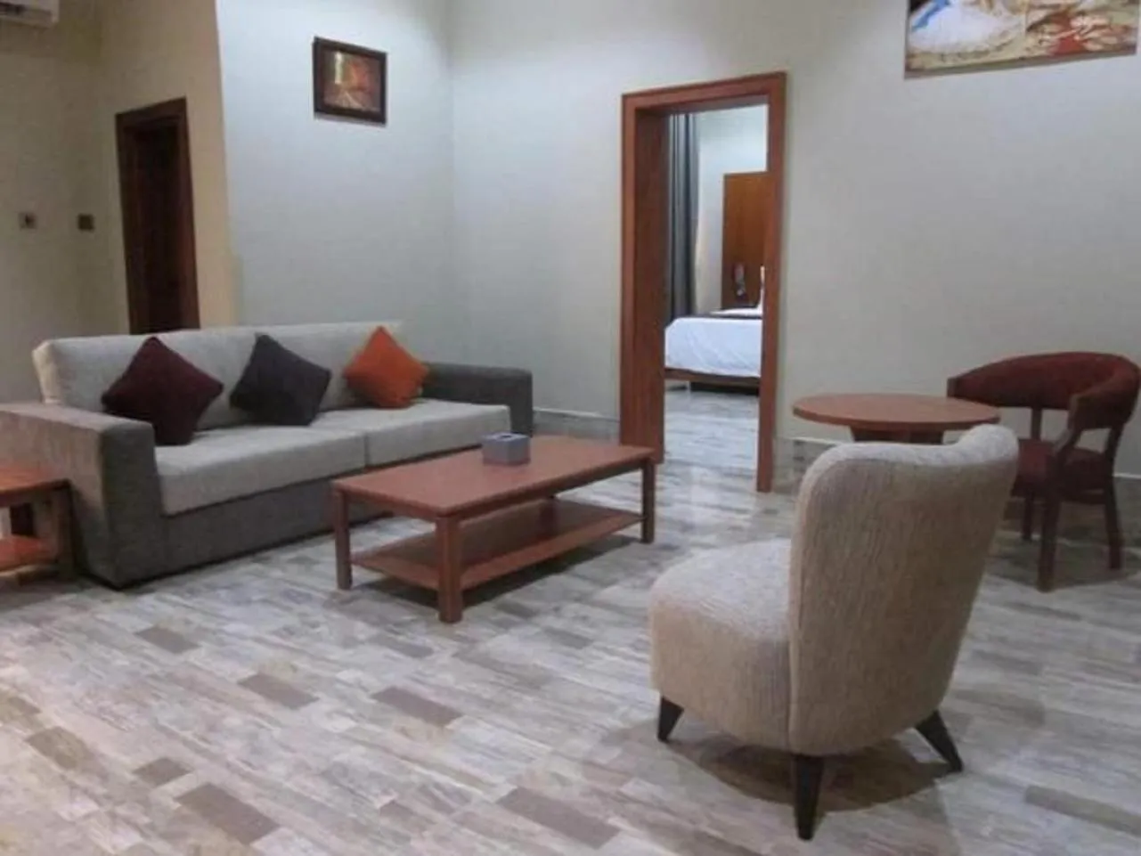 Living room in Aenon Suites Oshogbo