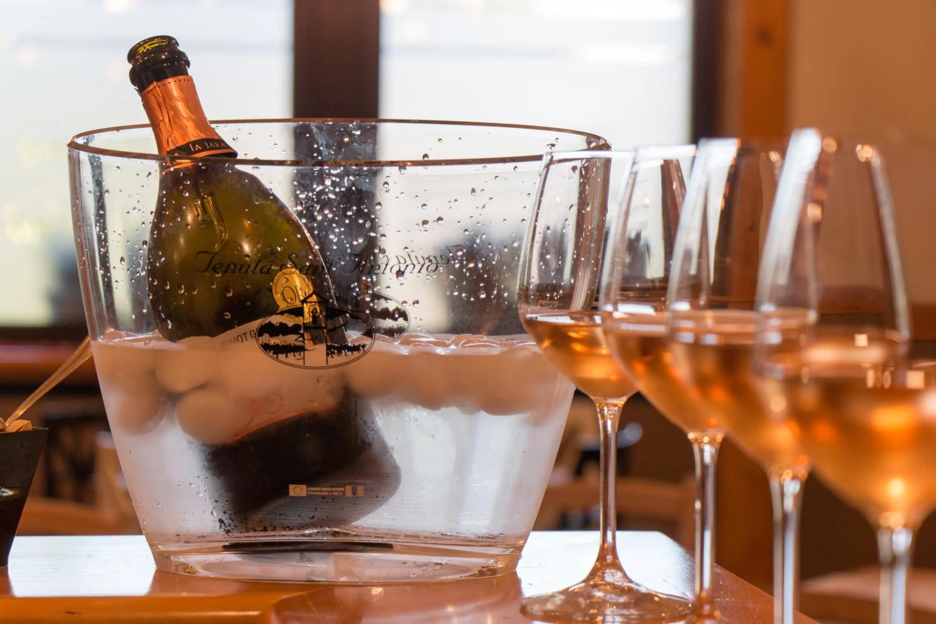 Food and drinks in Villa Boninsegna - Wine Enoteca Verdi -