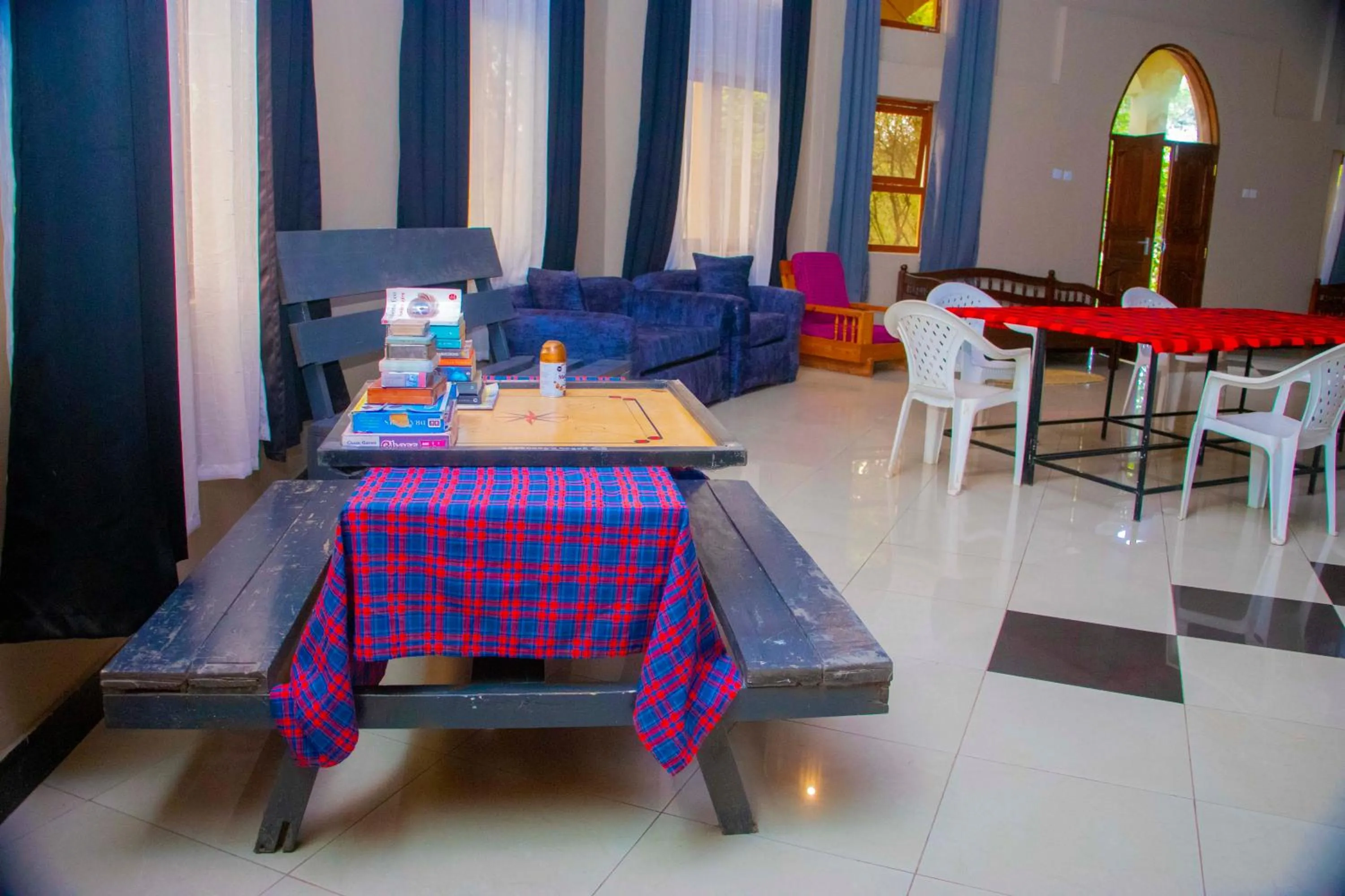 Game Room in Endasawa Tree Lodge