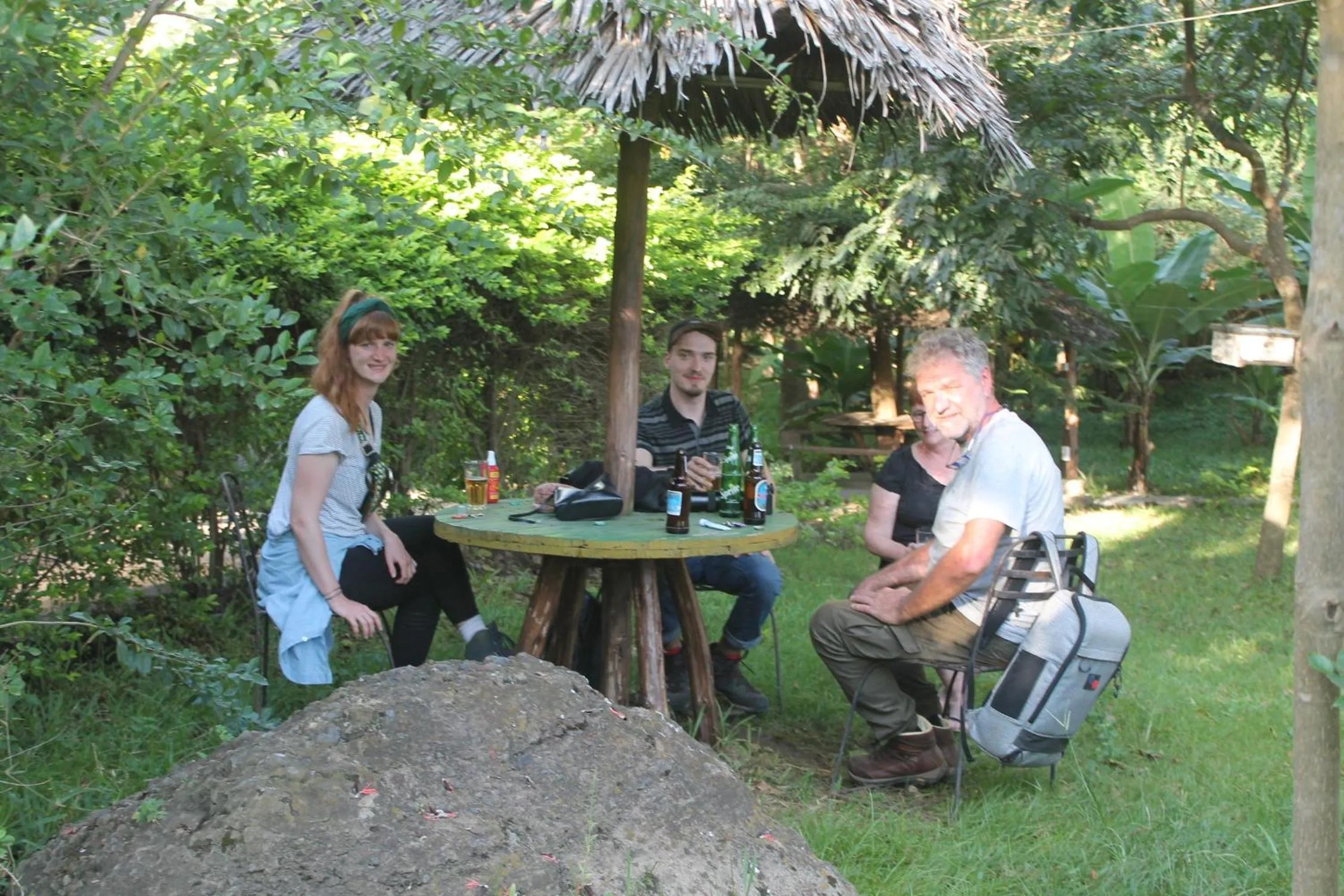Garden in Endasawa Tree Lodge