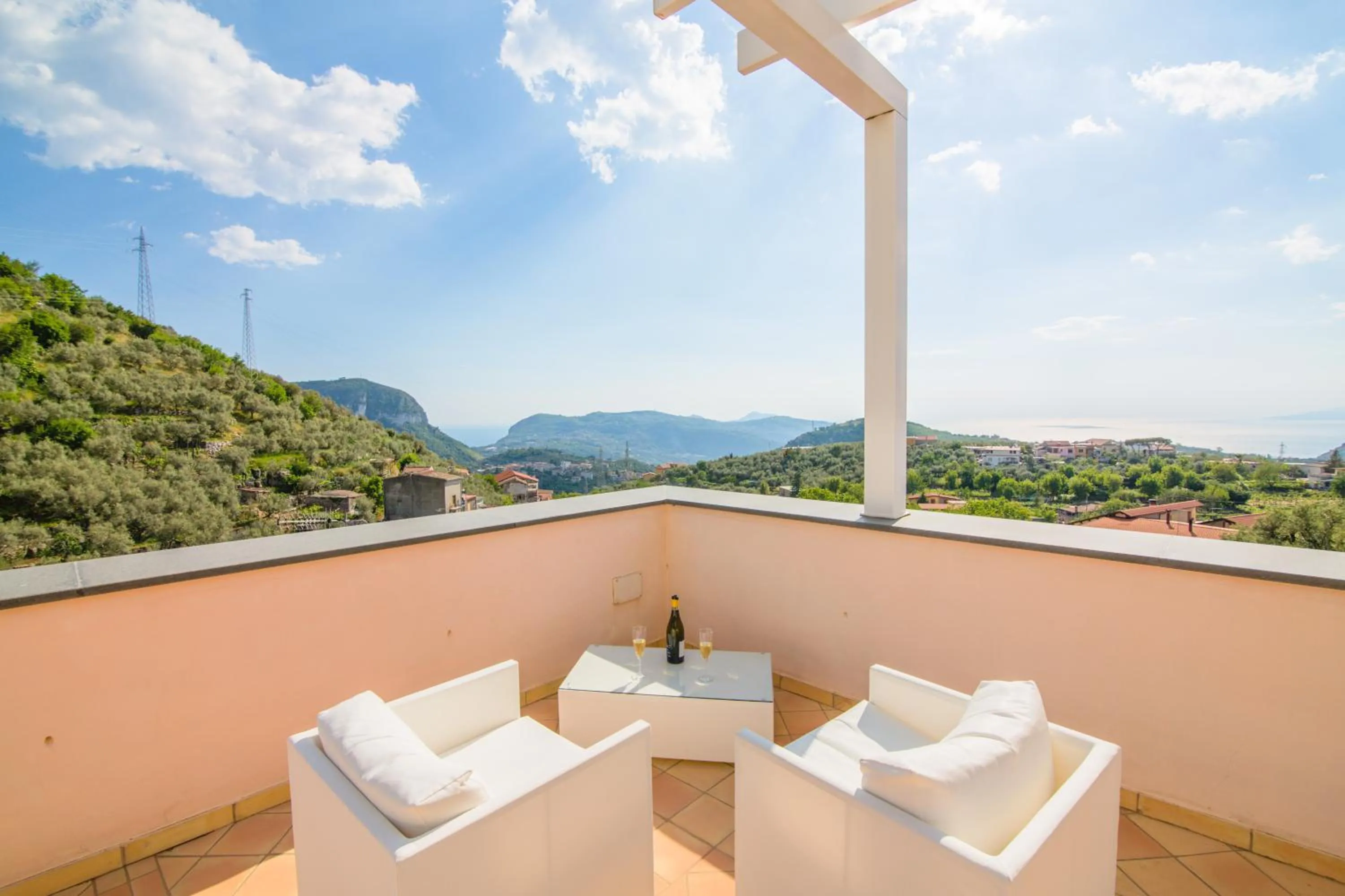 Balcony/Terrace in B&B Cassiopea