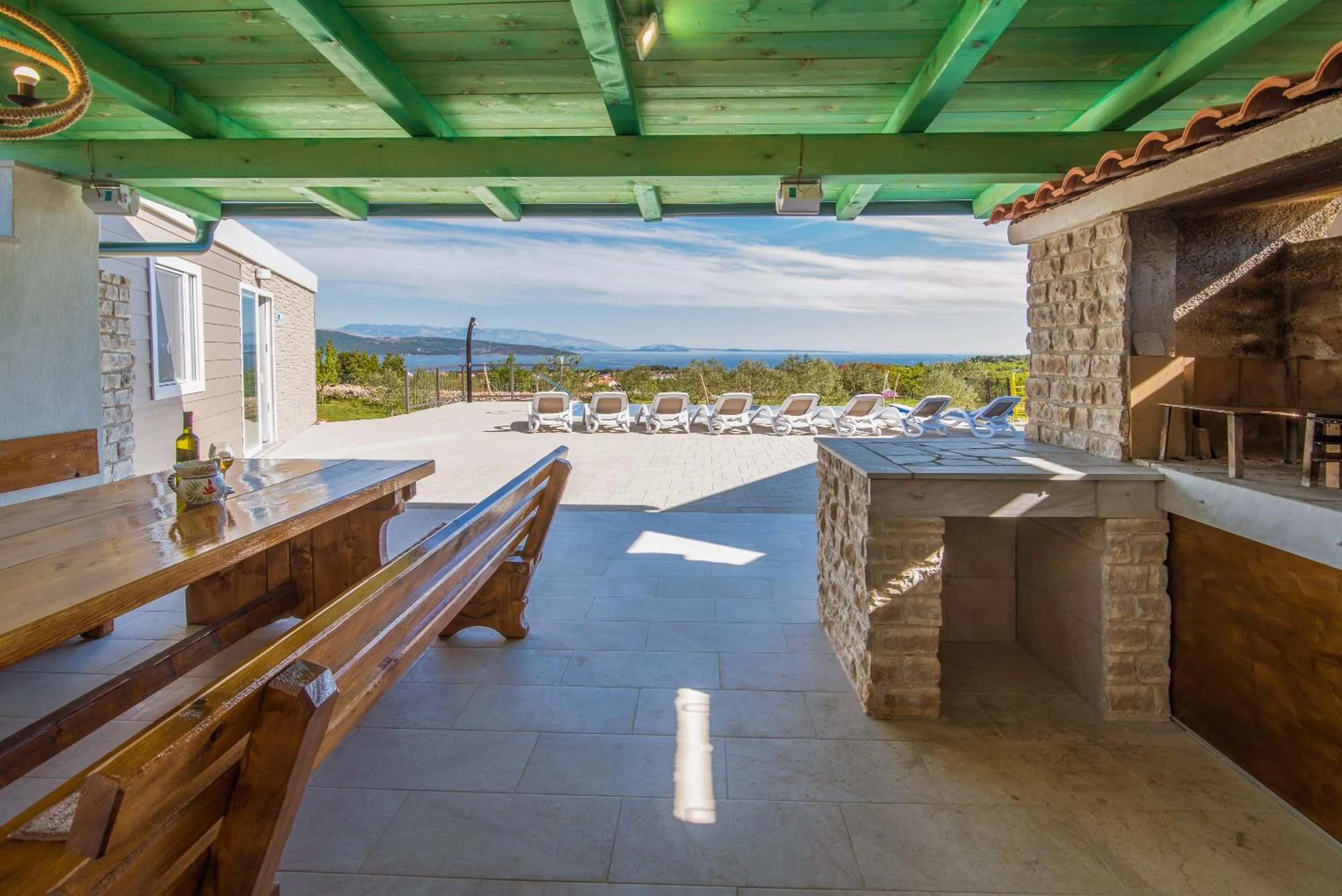 Balcony/Terrace in Mobile Homes Residence Ulika